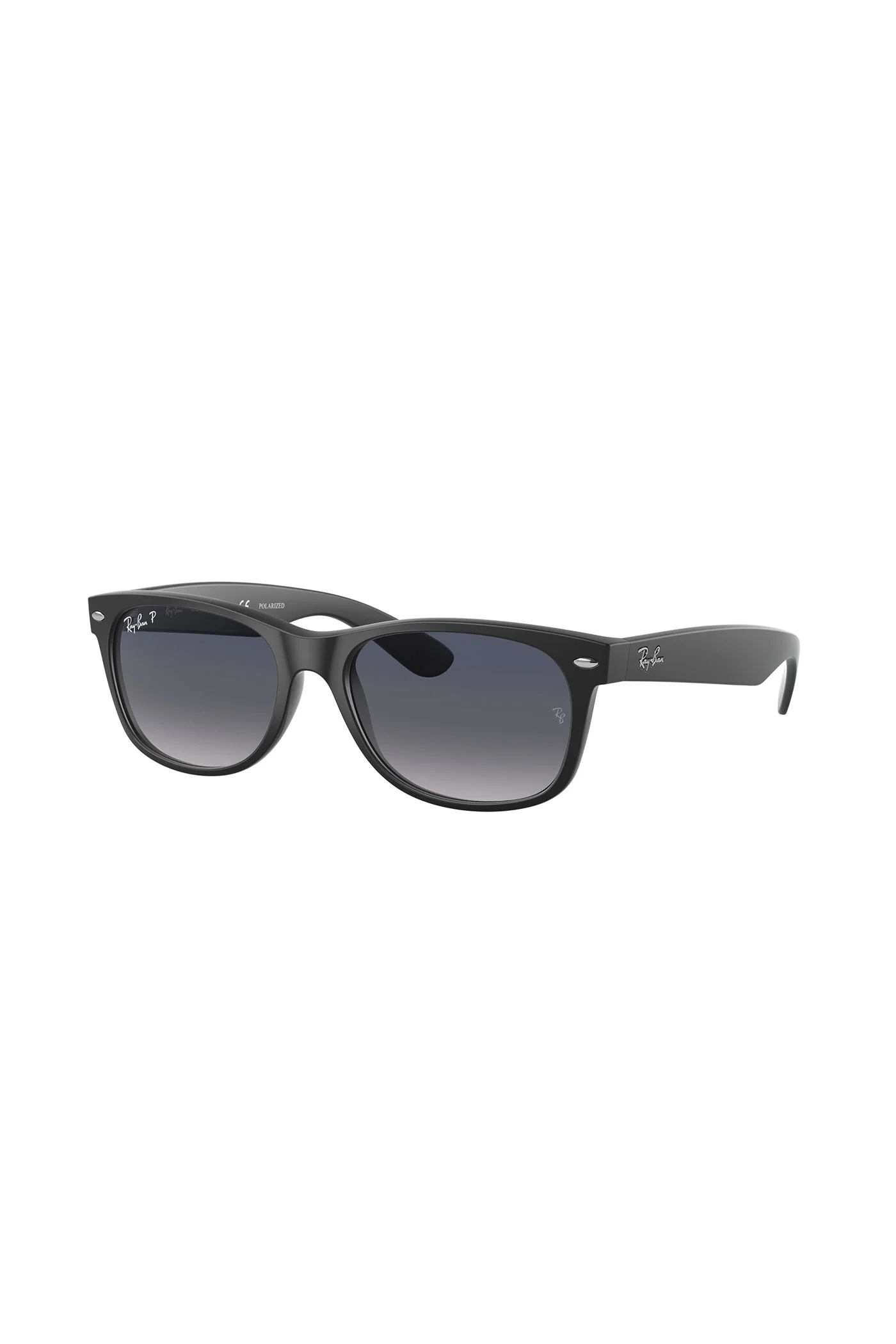 New Wayfarer Sunglasses - Black - Image 3