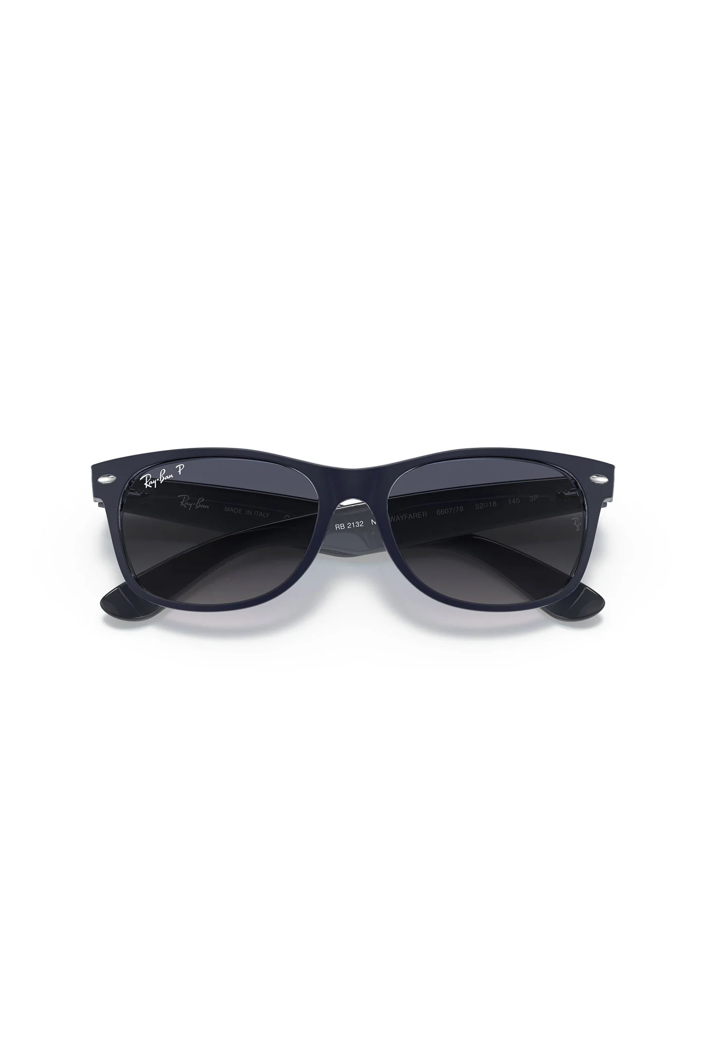 New Wayfarer Sunglasses - Blue - Image 5