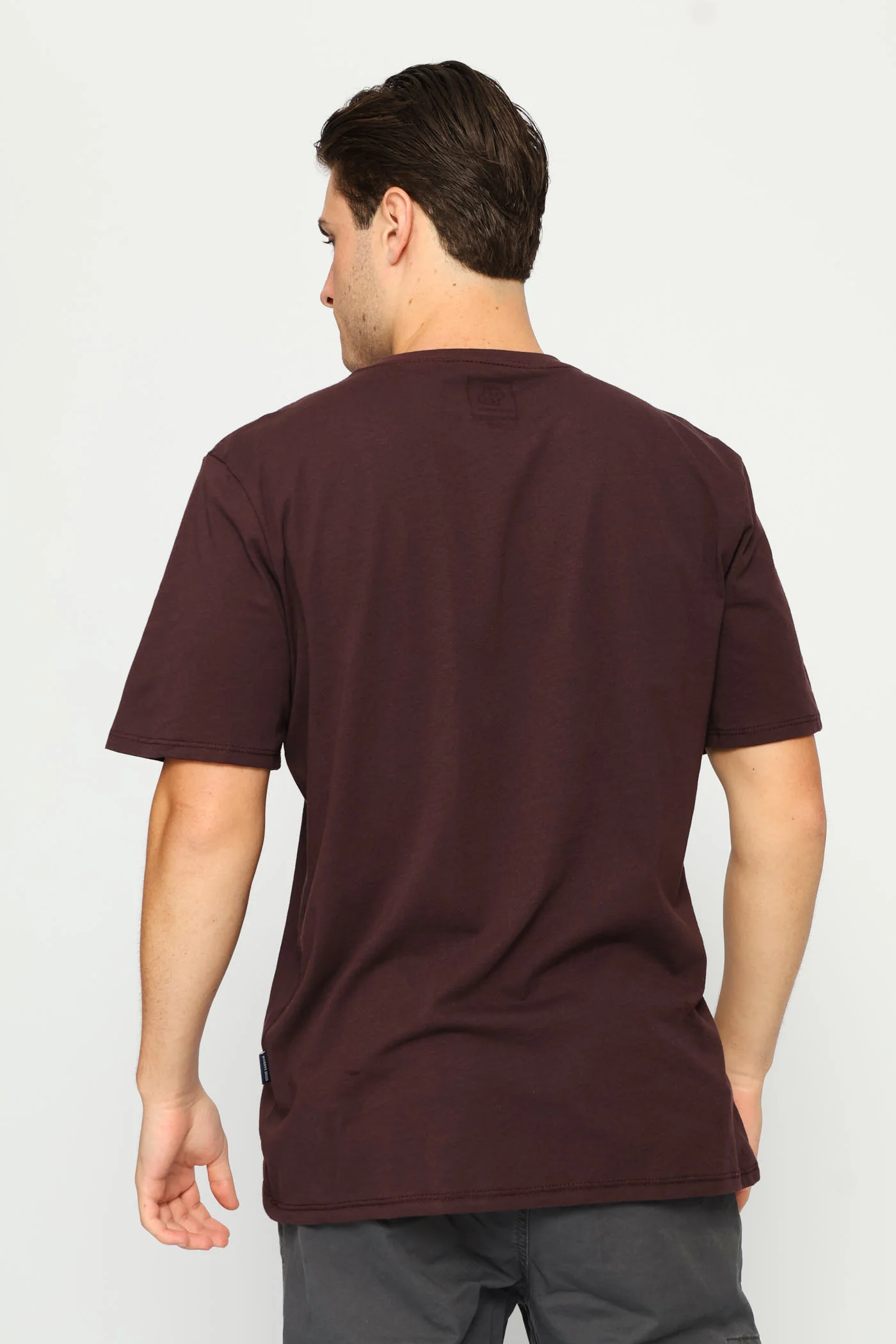 Nguni Steer Tee - Burgundy - Image 4