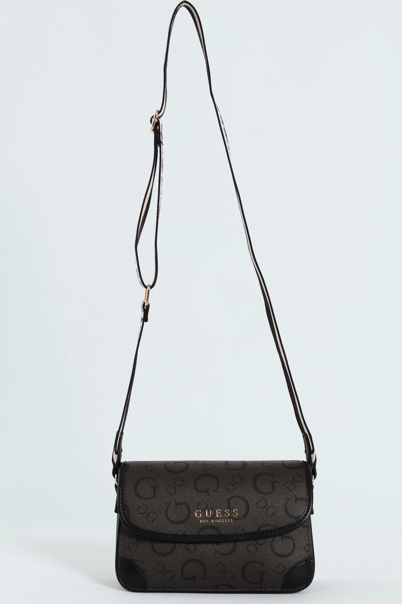 Nichole Flap Crossbody Bag - Charcoal - Image 4