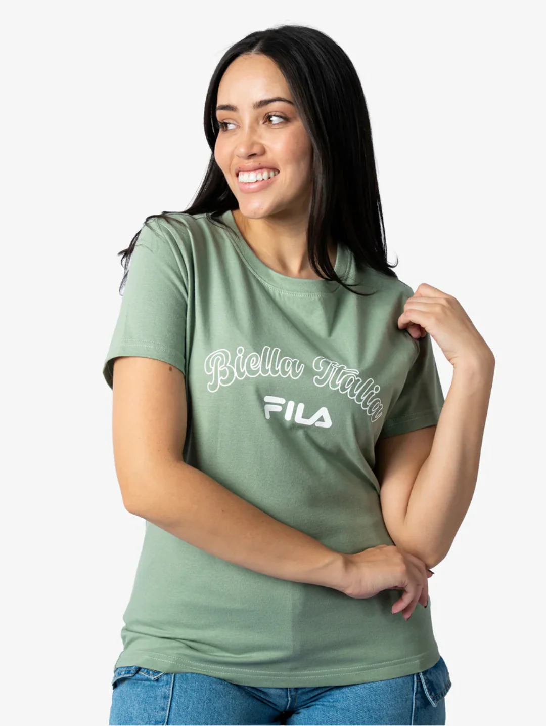 Nicole T-Shirt - Sage - Image 3