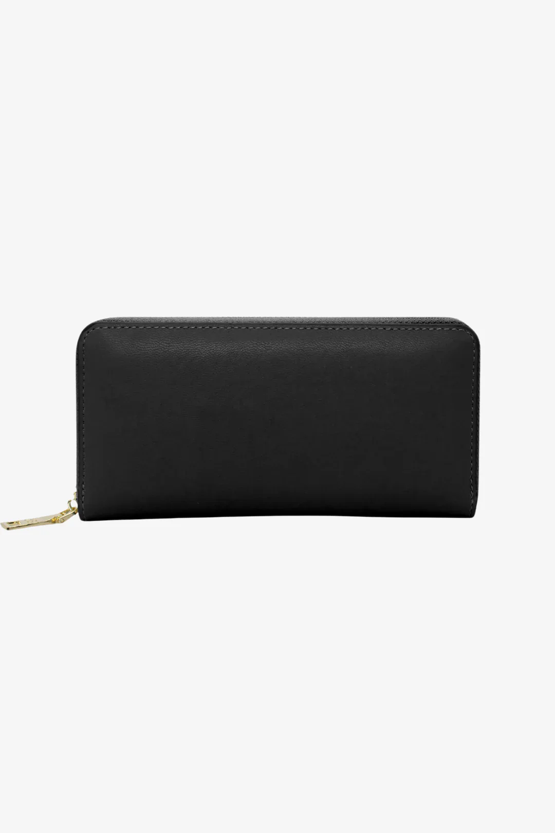 Nikki Pebble Handstrap Zip Around Purse - Black - Image 2