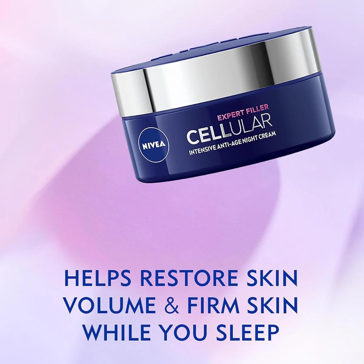 Nivea Cellular Expert Filler Night Cream, Anti-Age Face Cream - Image 3