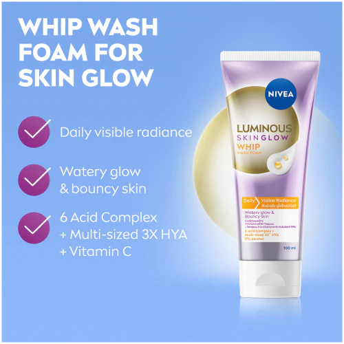 Nivea Face Luminous630 Whip Foam 100Ml - Image 6
