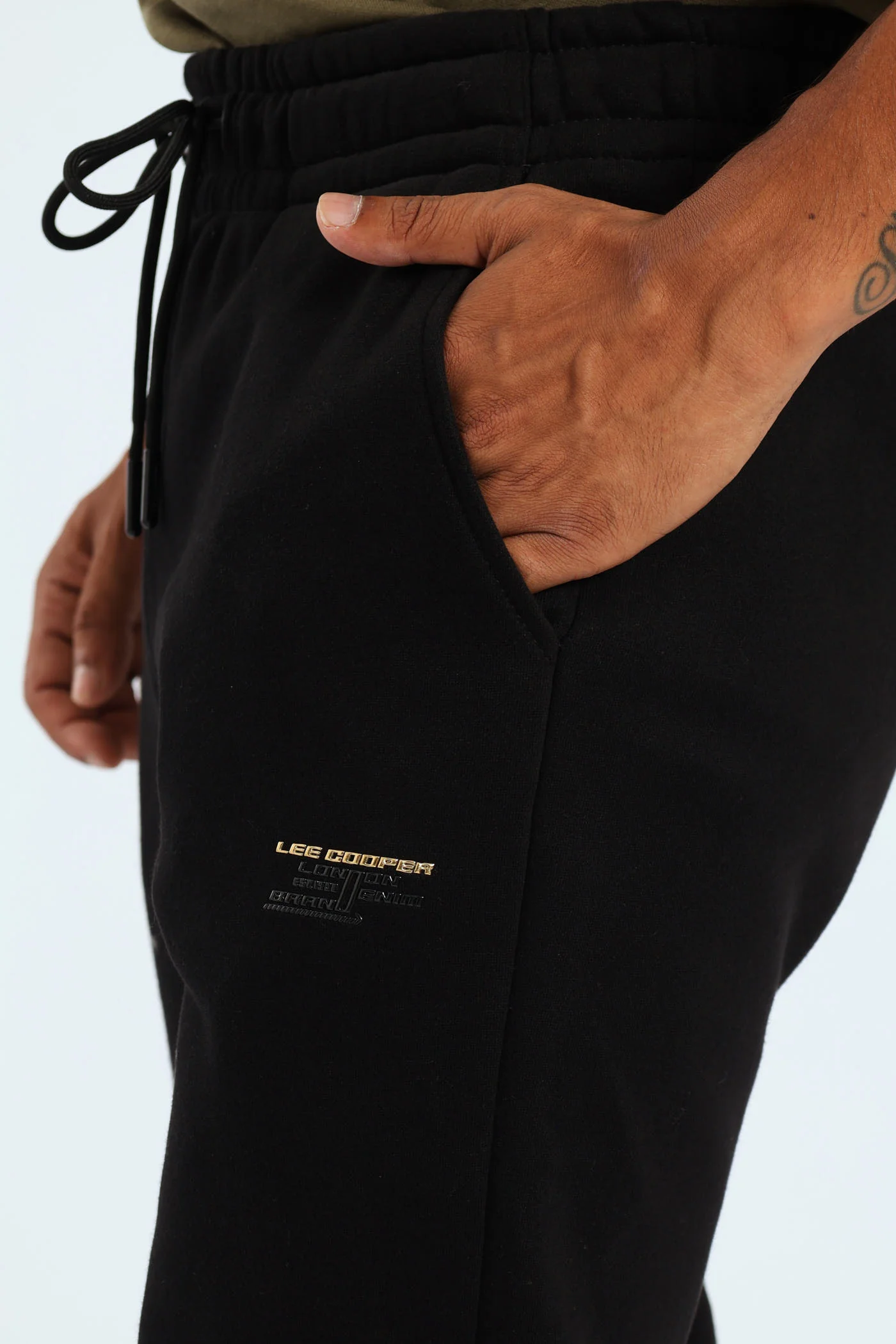 Nkosi Fleece Bottoms - Black - Image 4