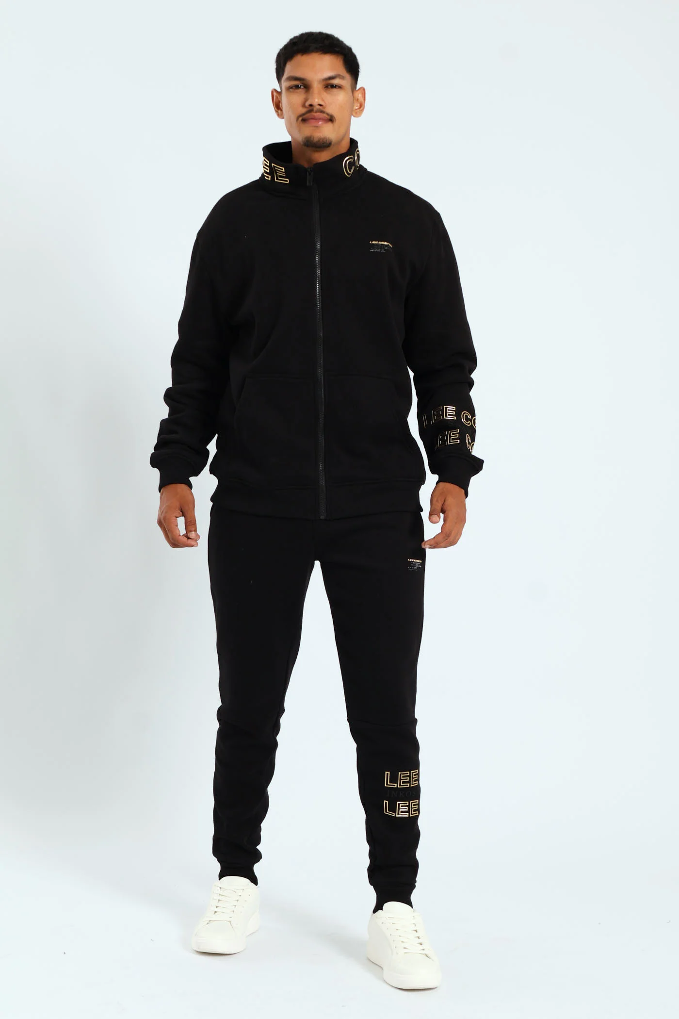 Nkosi Fleece Bottoms - Black - Image 6