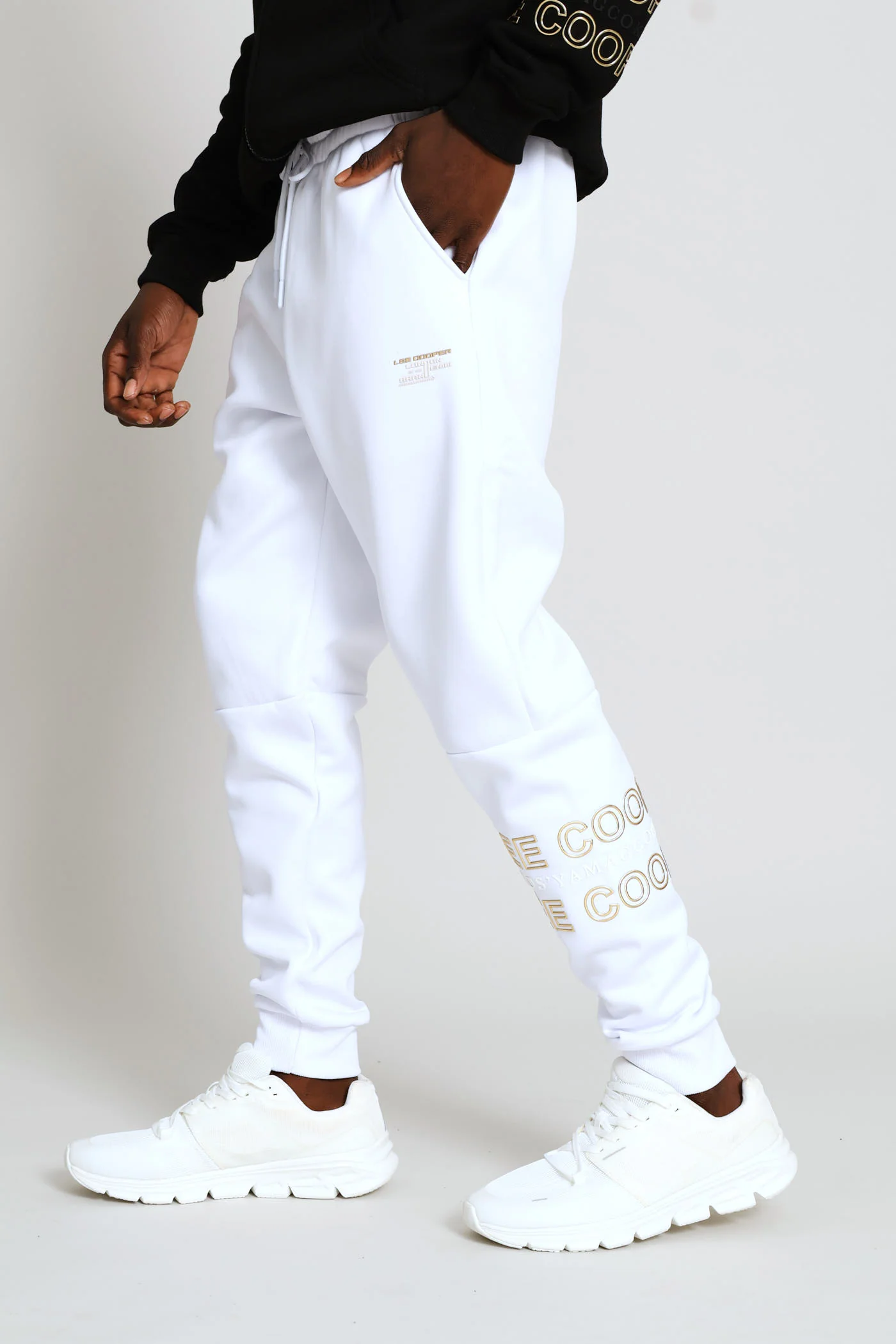 Nkosi Joggers - White - Image 2