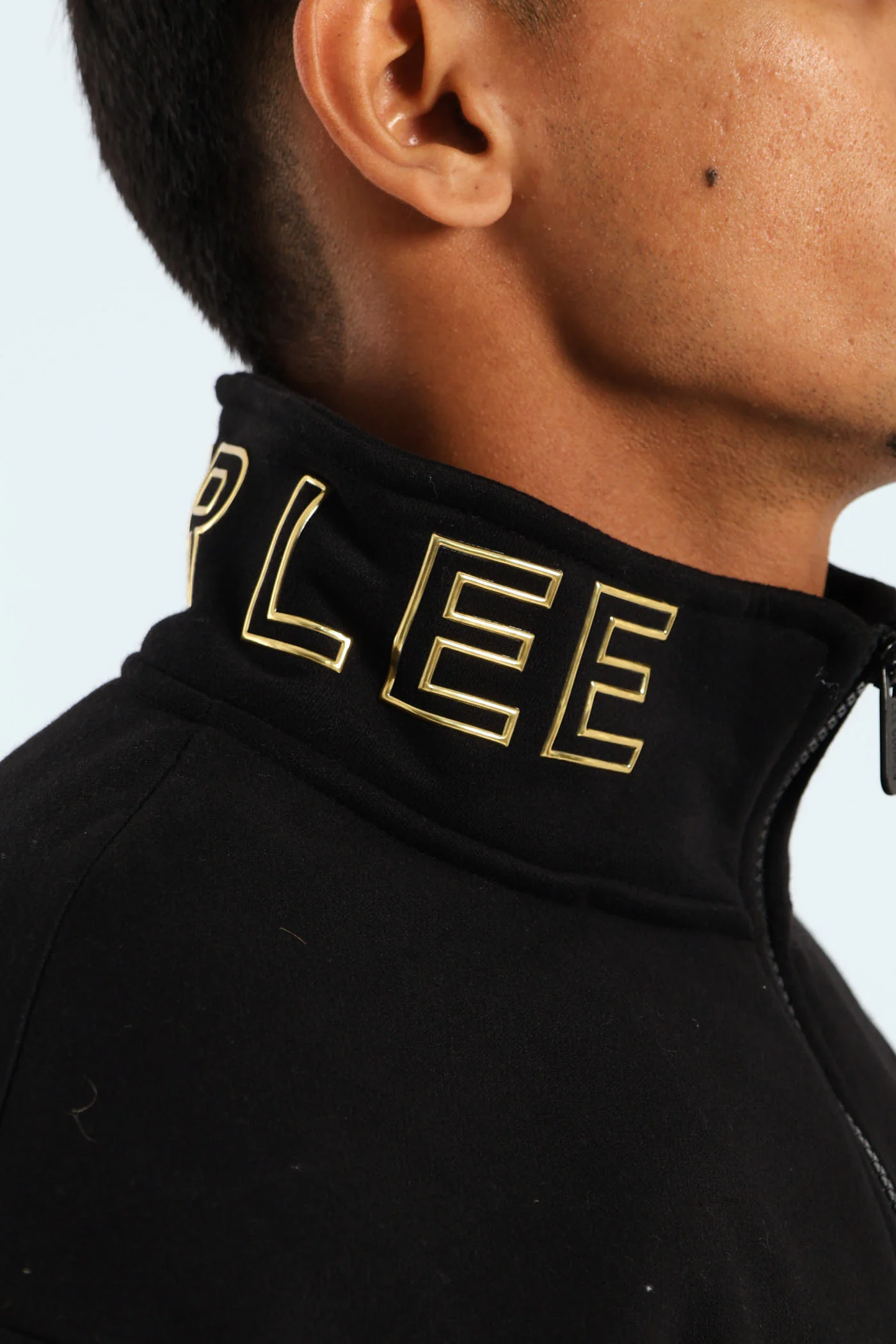 Nkosi Zip Through Fleece Jacket - Black - Image 6