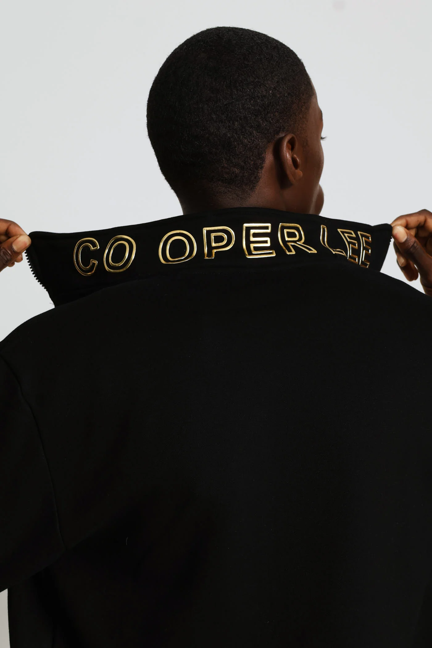 Nkosi Zip Through Top - Black - Image 3