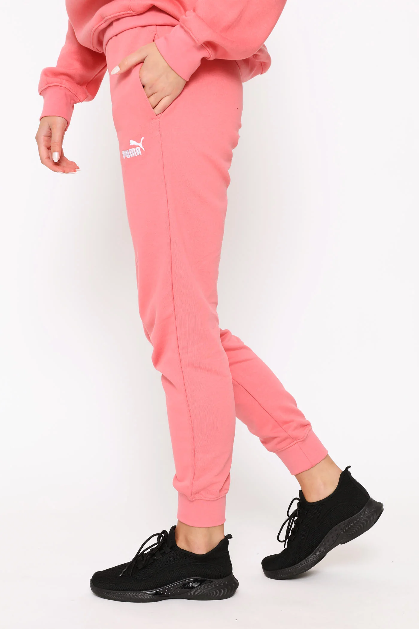 No 1 Small  Logo Sweatpants - Pink - Image 2