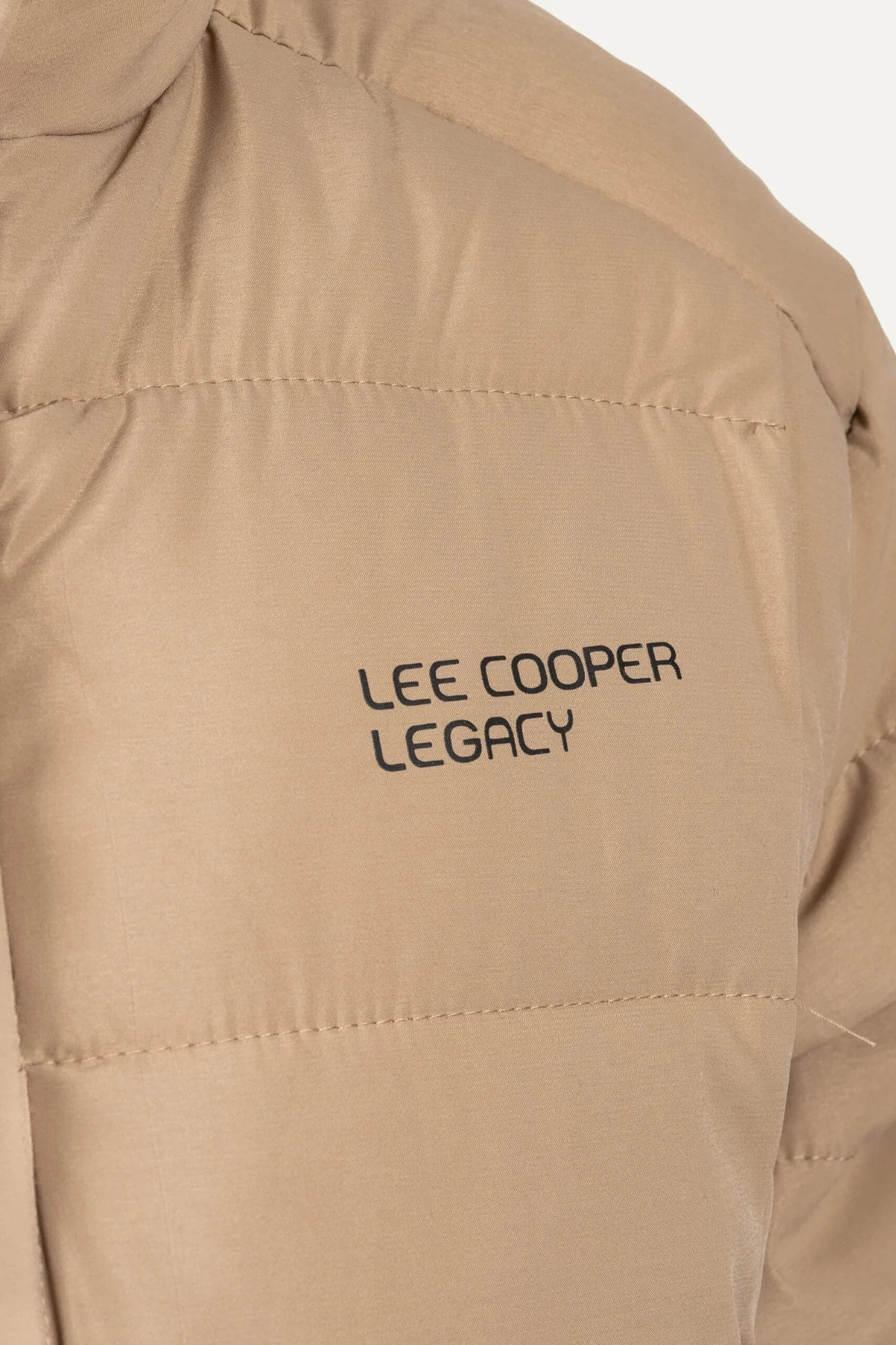 Noam Fur Lined Puffer Jacket - Khaki - Image 2