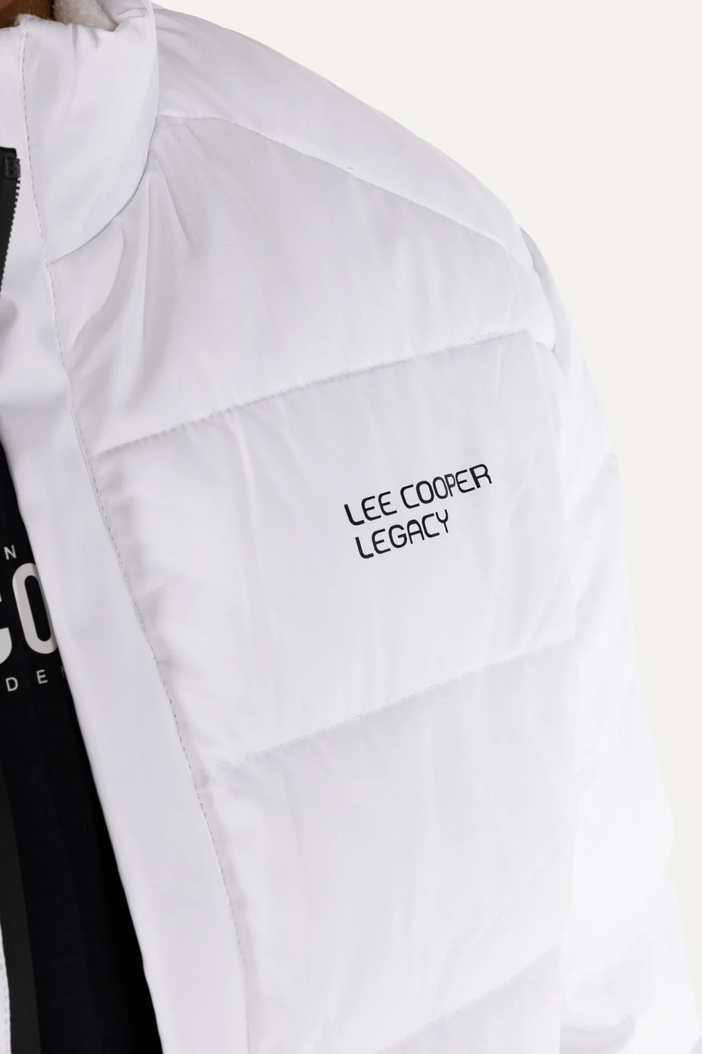 Noam Fur Lined Puffer Jacket - White - Image 2
