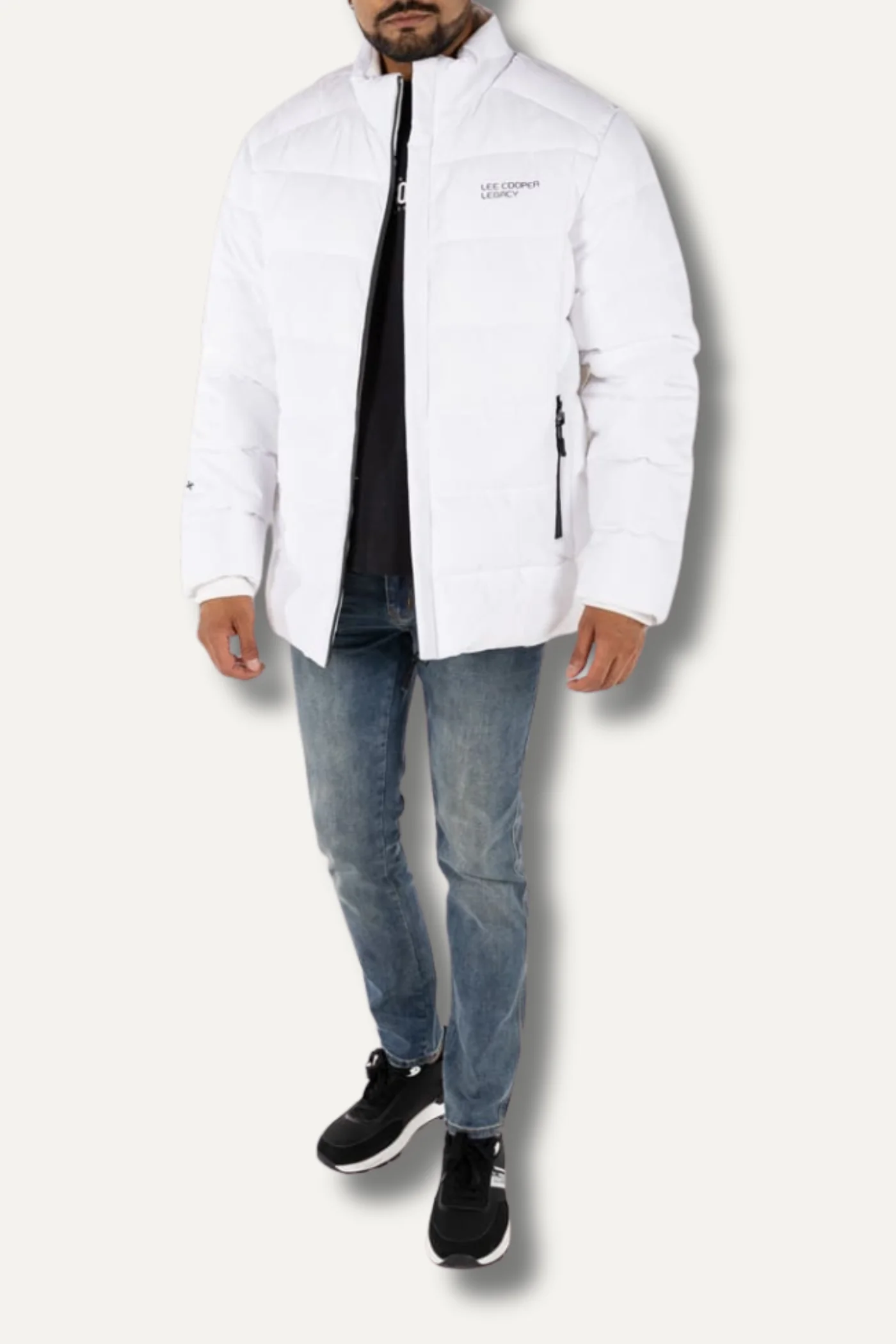 Noam Fur Lined Puffer Jacket - White - Image 5