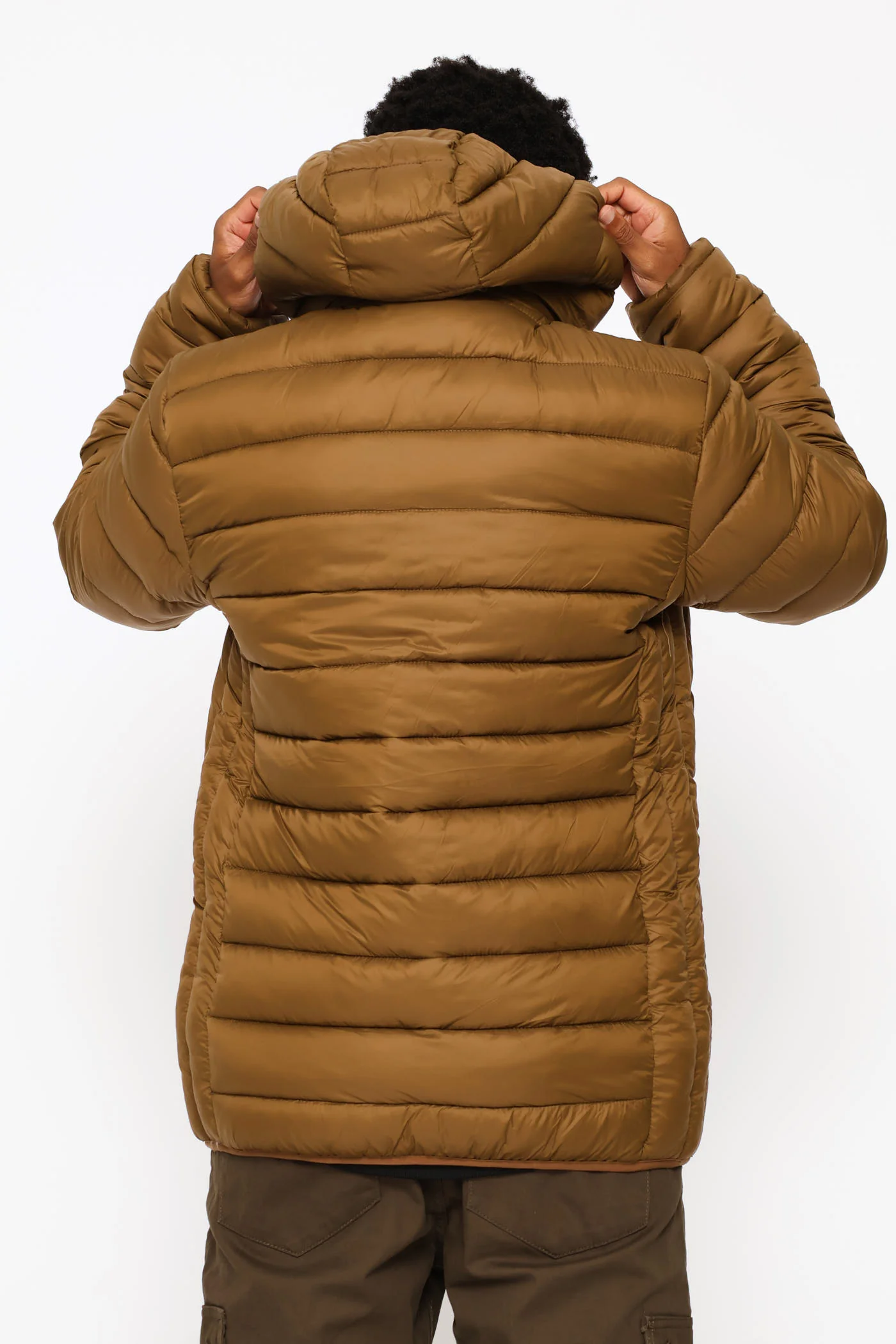 Norman Puffer Jacket - Tobacco - Image 4
