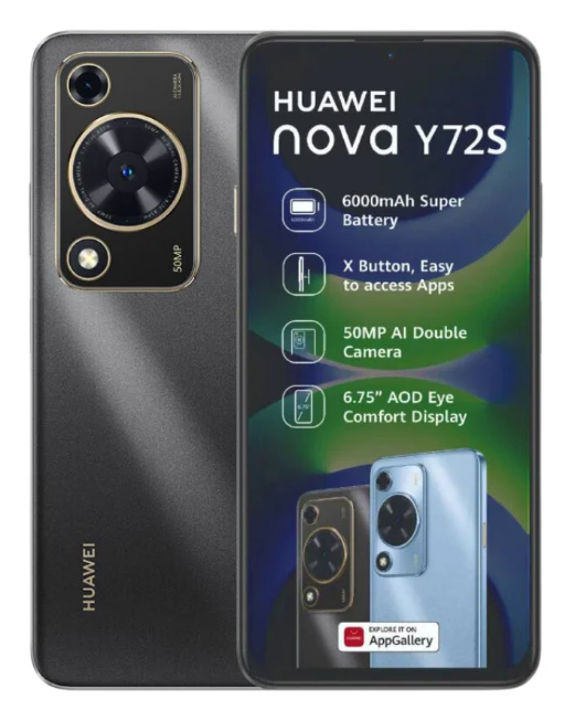 Nova Y72S 8GB + 128GB Black Cellphone - Image 6