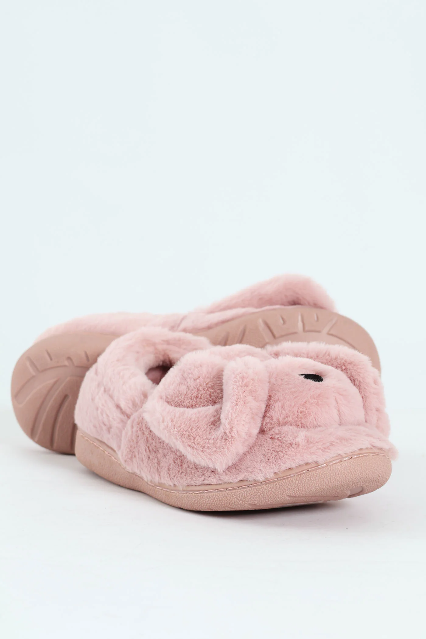 Novelty Doggy Slipper - Light Pink - Image 2