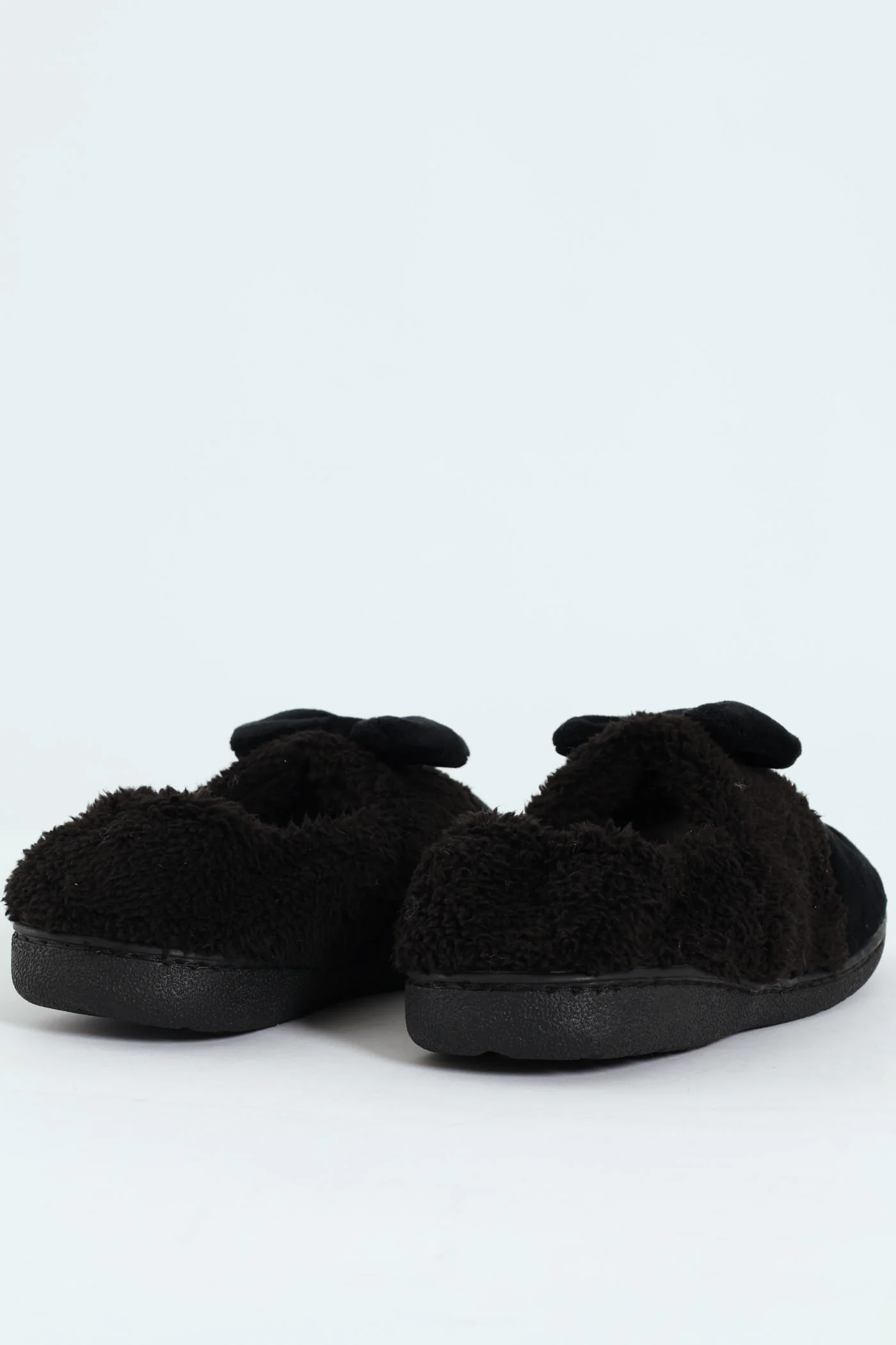 Novelty Scotty Dog Full Closed Slipper - Black - Image 3