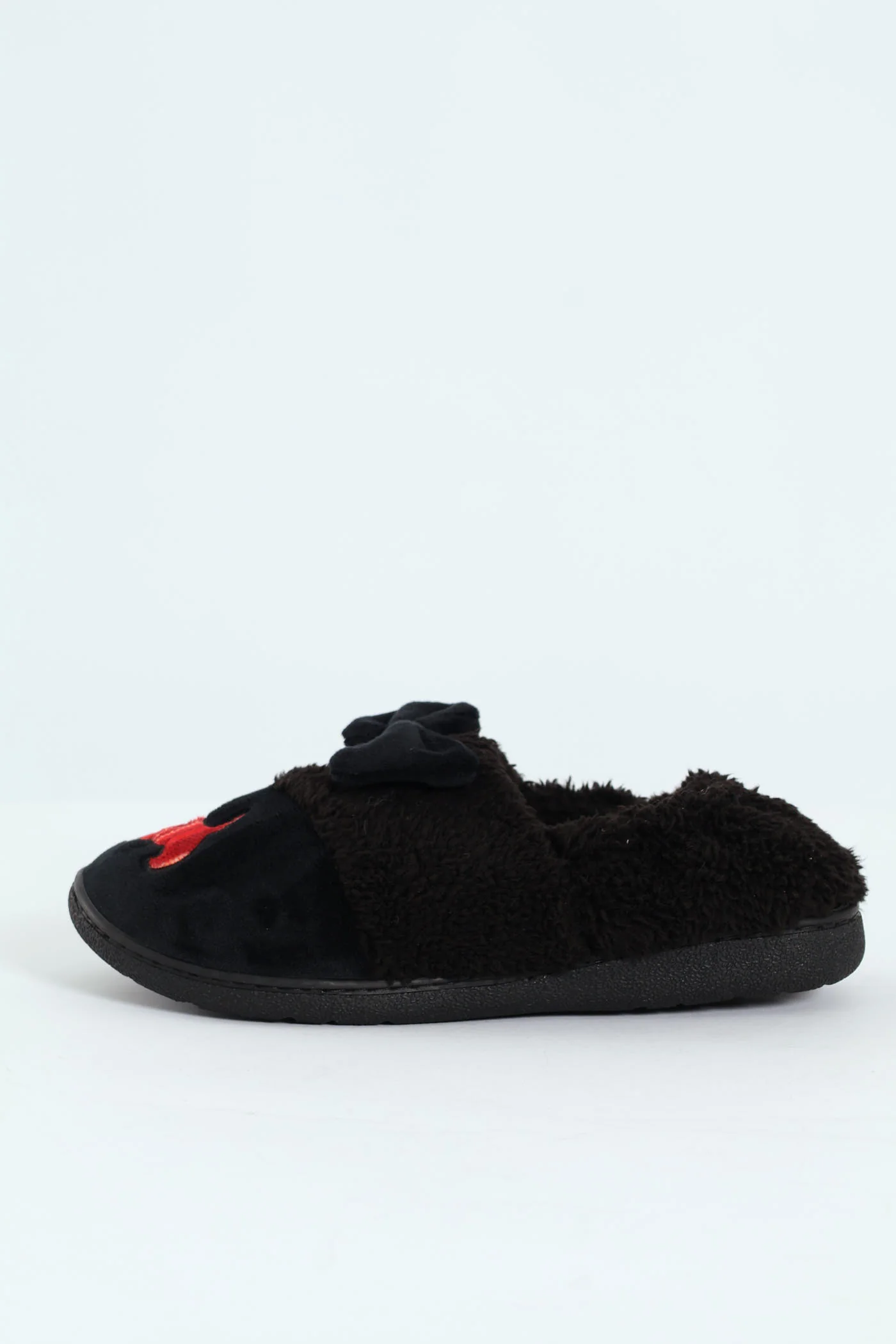 Novelty Scotty Dog Full Closed Slipper - Black - Image 5