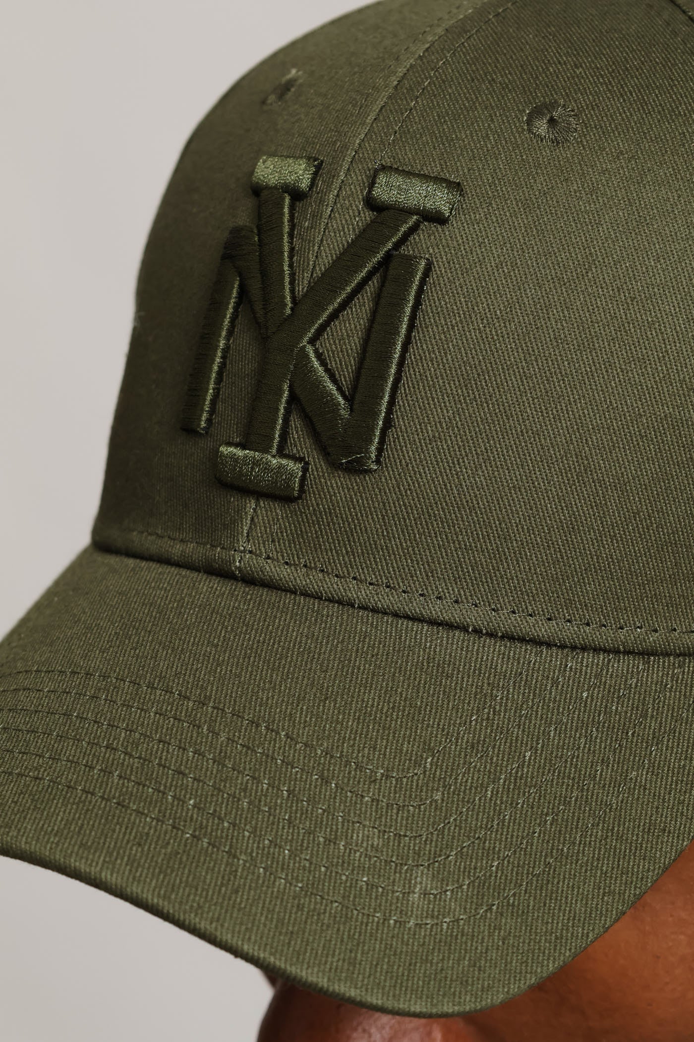 NY Tonal Embroidery Cap - Fatigue - Image 2