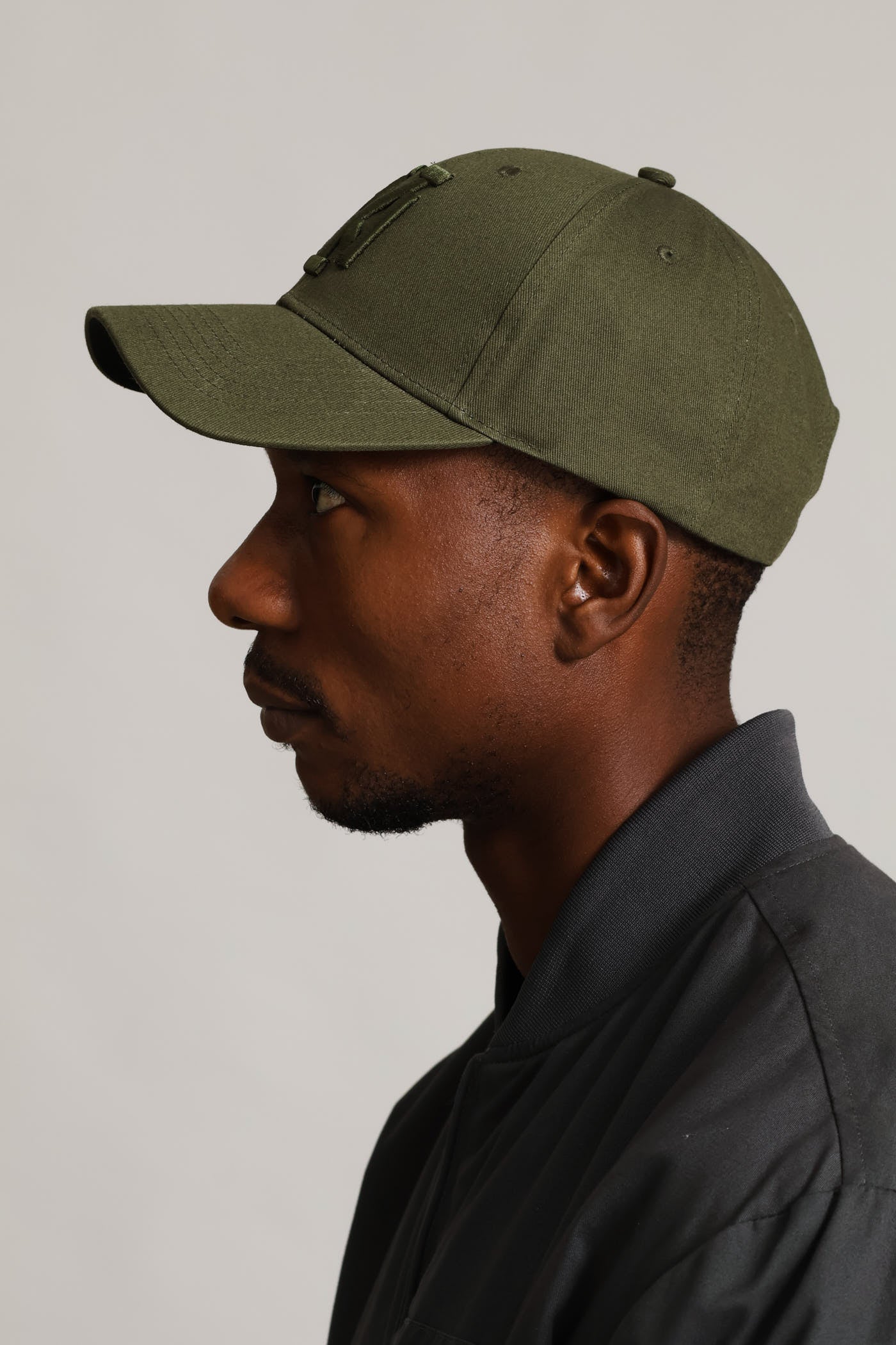 NY Tonal Embroidery Cap - Fatigue - Image 4