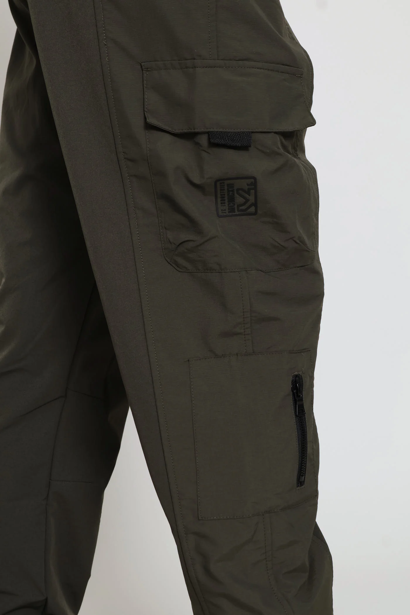 Nylon Hyb Jogger - Olive - Image 6