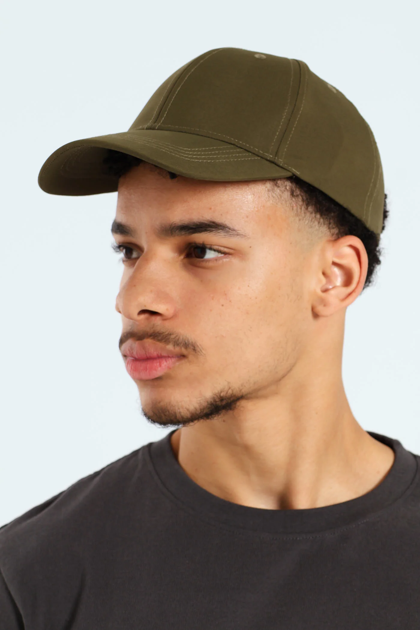 Nylon Plain Cap - Fatigue - Image 2
