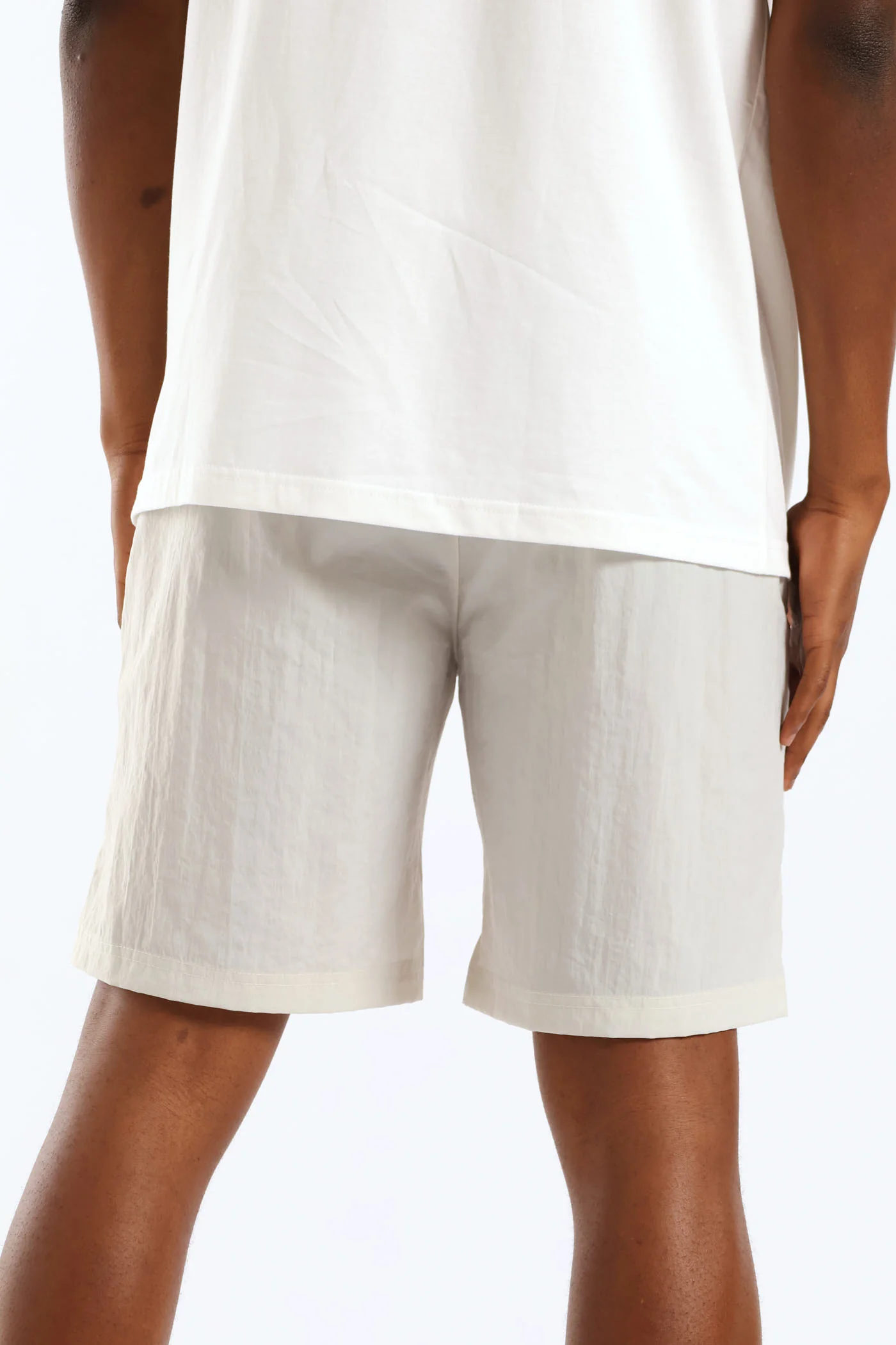 Nylon Shorts - Bone - Image 2