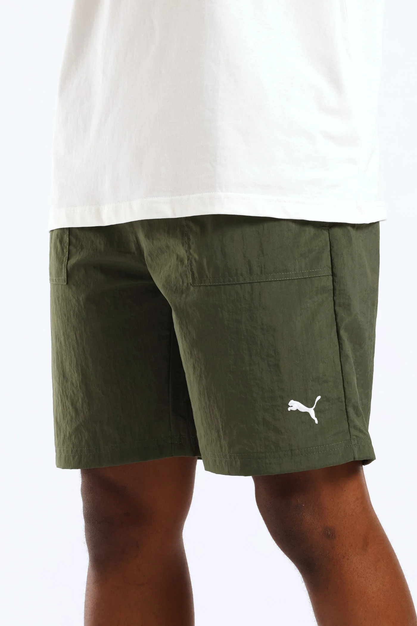 Nylon Shorts - Forest Green - Image 2
