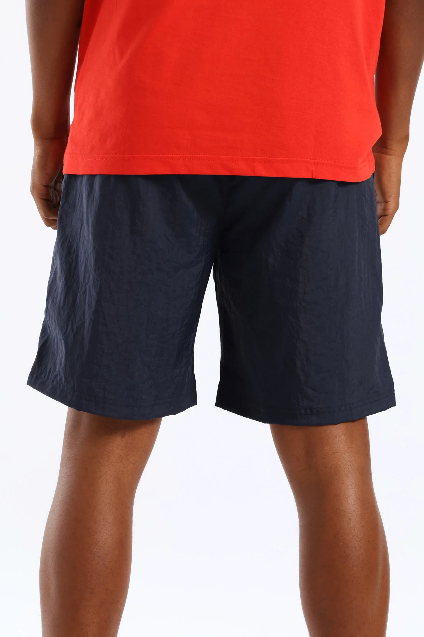 Nylon Shorts - Navy - Image 4