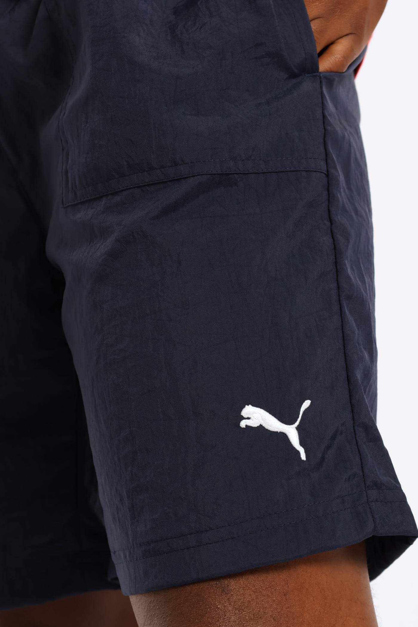 Nylon Shorts - Navy - Image 5