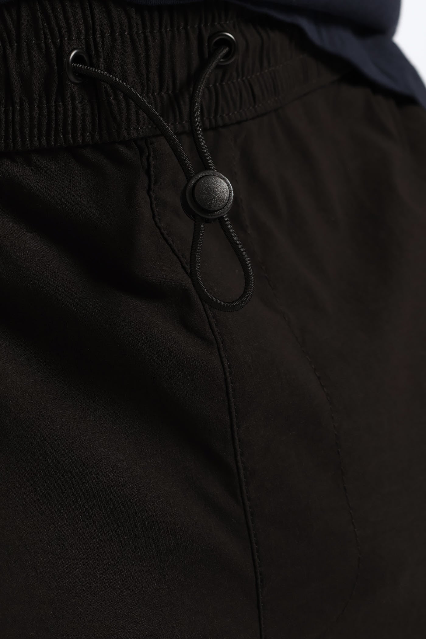 Nylon Zip Pocket Pant - Black - Image 6