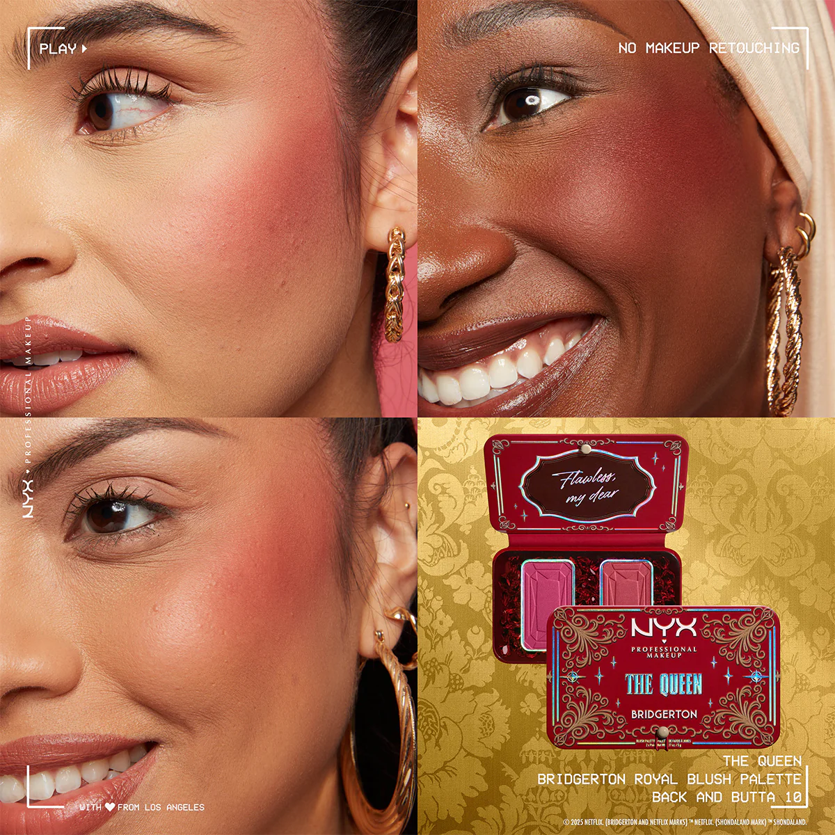Nyx Bridgerton Flush  Blush Palette - Image 10