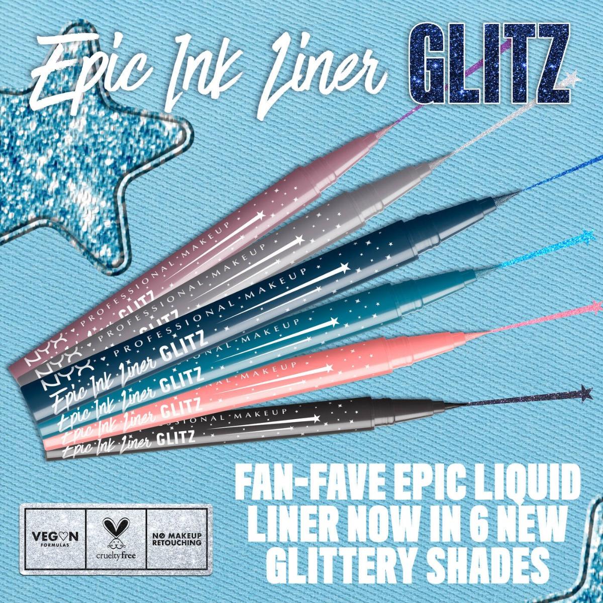 Epic Ink Glitz Waterproof Liquid Eyeliner - Image 25
