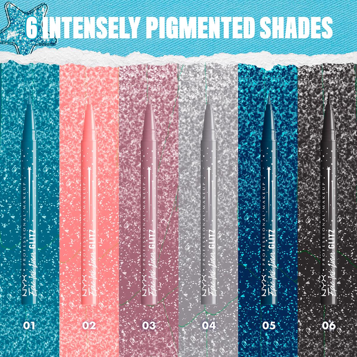 Epic Ink Glitz Waterproof Liquid Eyeliner - Image 31