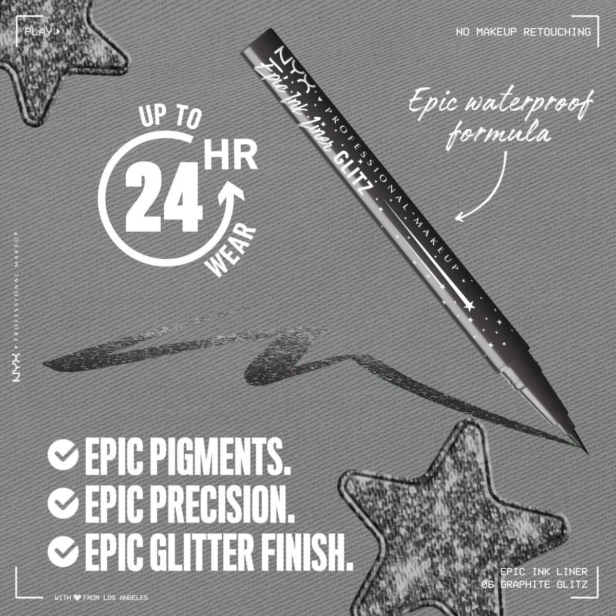 Epic Ink Waterproof Liquid Eyeliner - Image 14