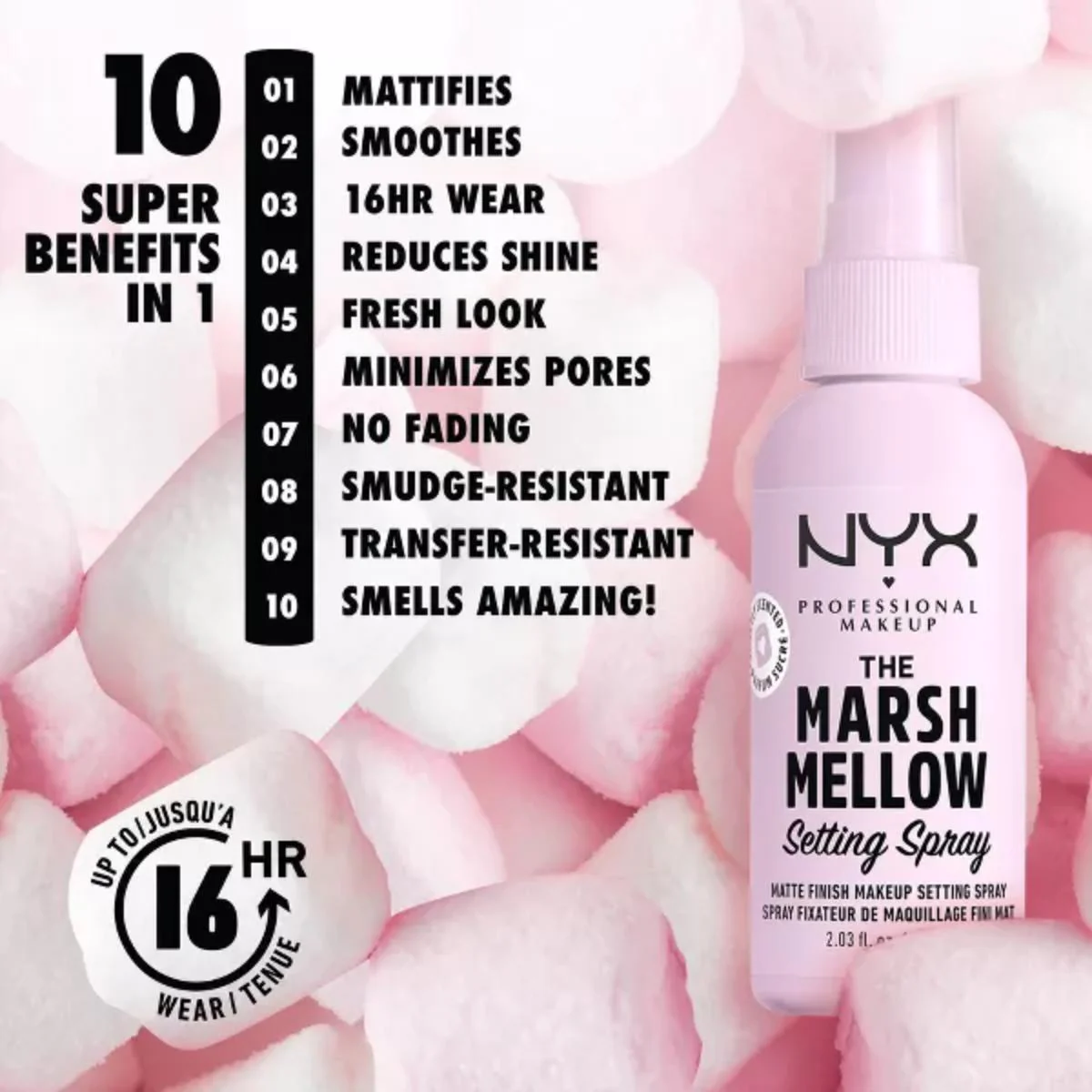 Makeup Setting Spray - Marshmellow - Image 3