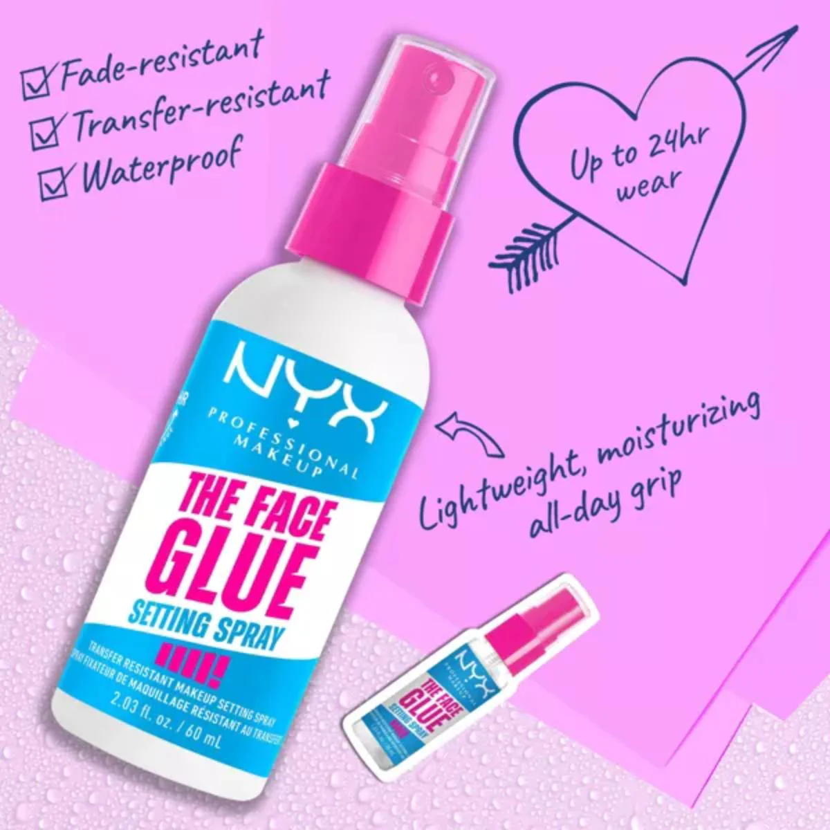 The Face Glue Setting Spray - Image 5