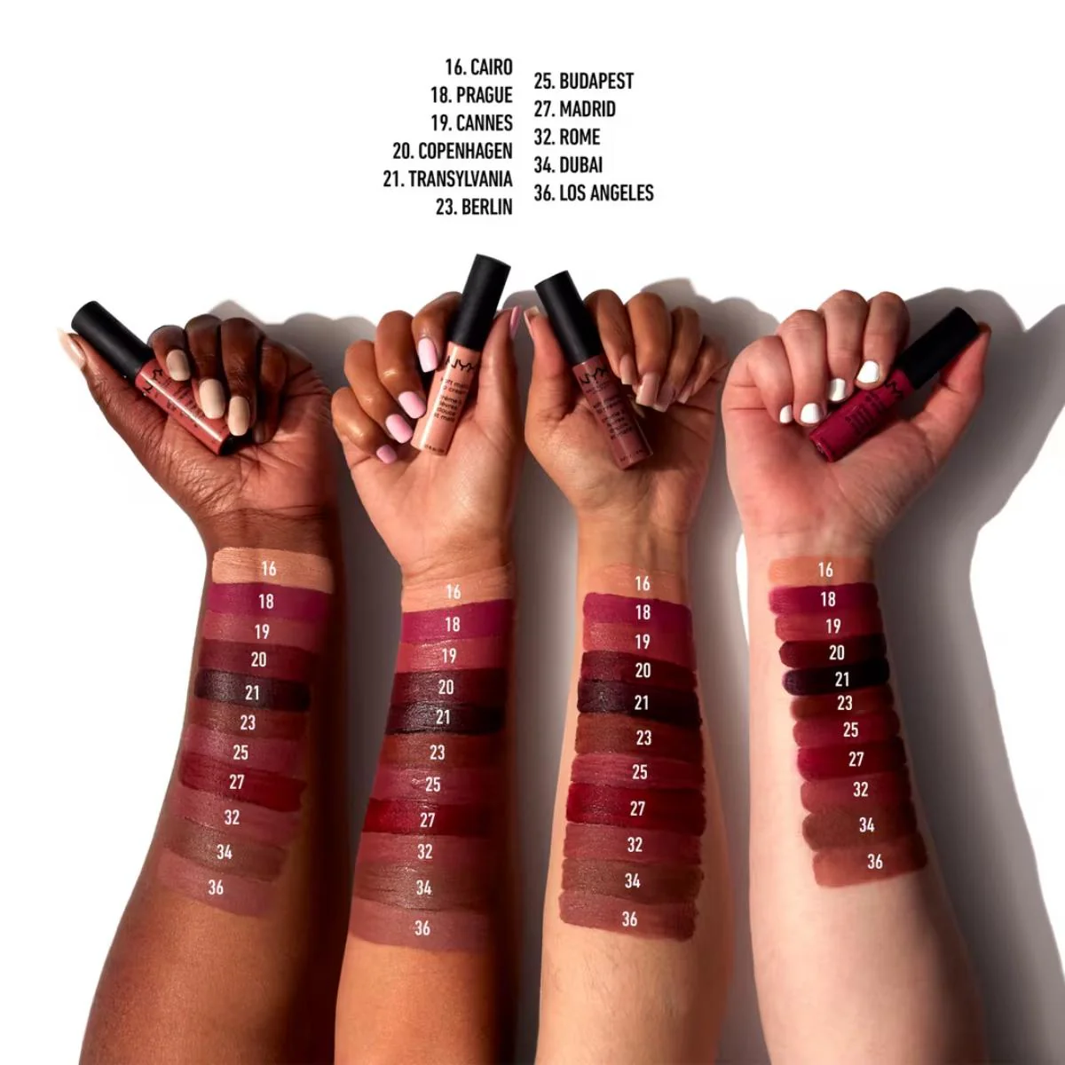 Soft Matte Lip Cream Lipstick - Image 38