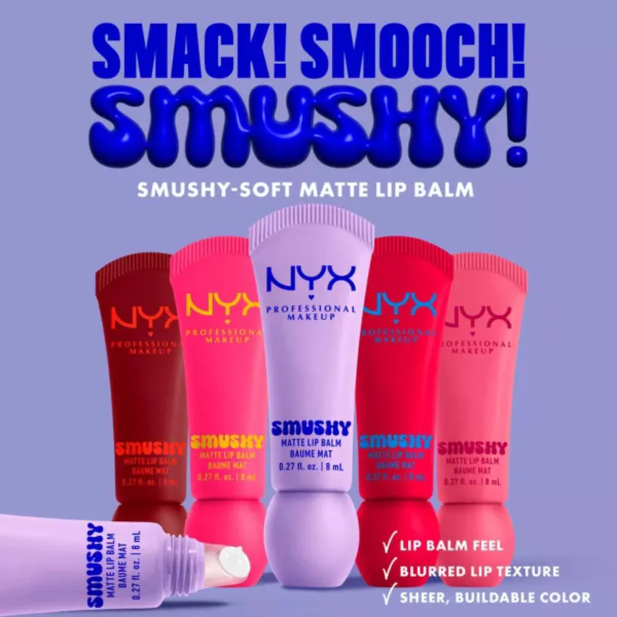 Smushy Matte Lip Balm - Image 33