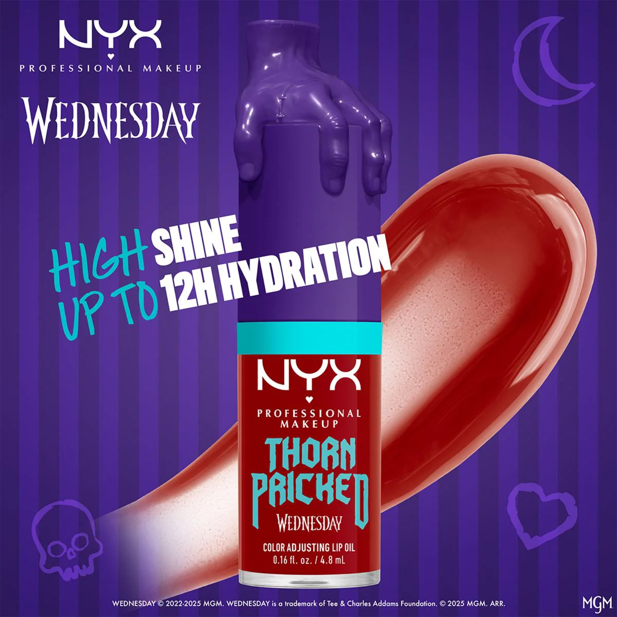 Wednesday Color-Shifting Lip Oil - Image 16