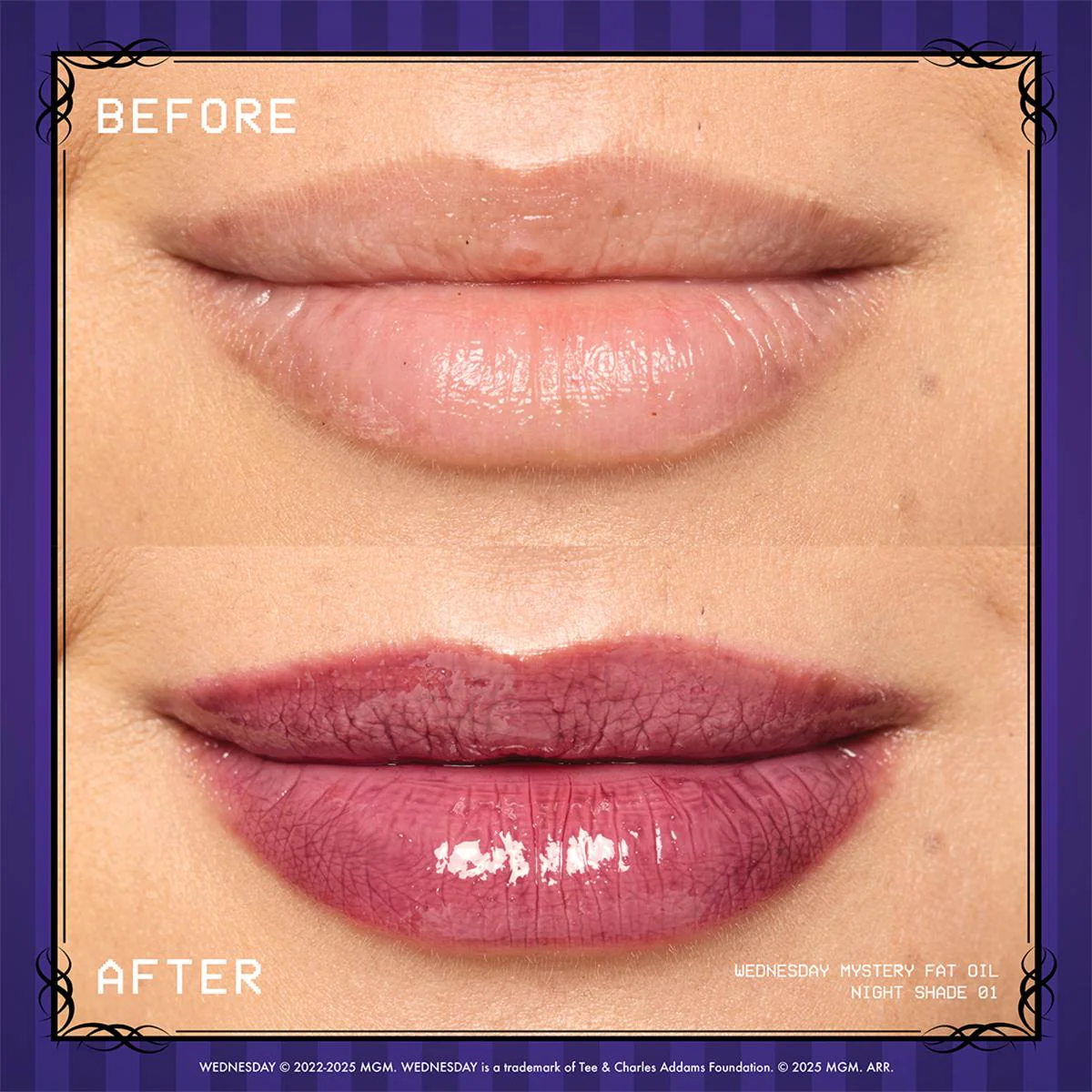 Wednesday Color-Shifting Lip Oil - Image 3