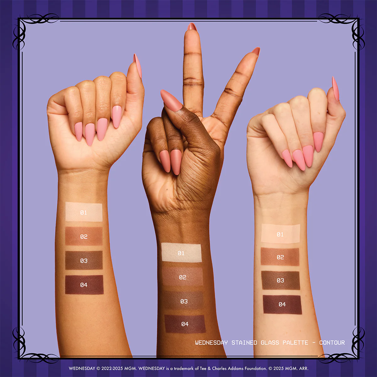 Wednesday Stained Glass Contour Palette - Image 6