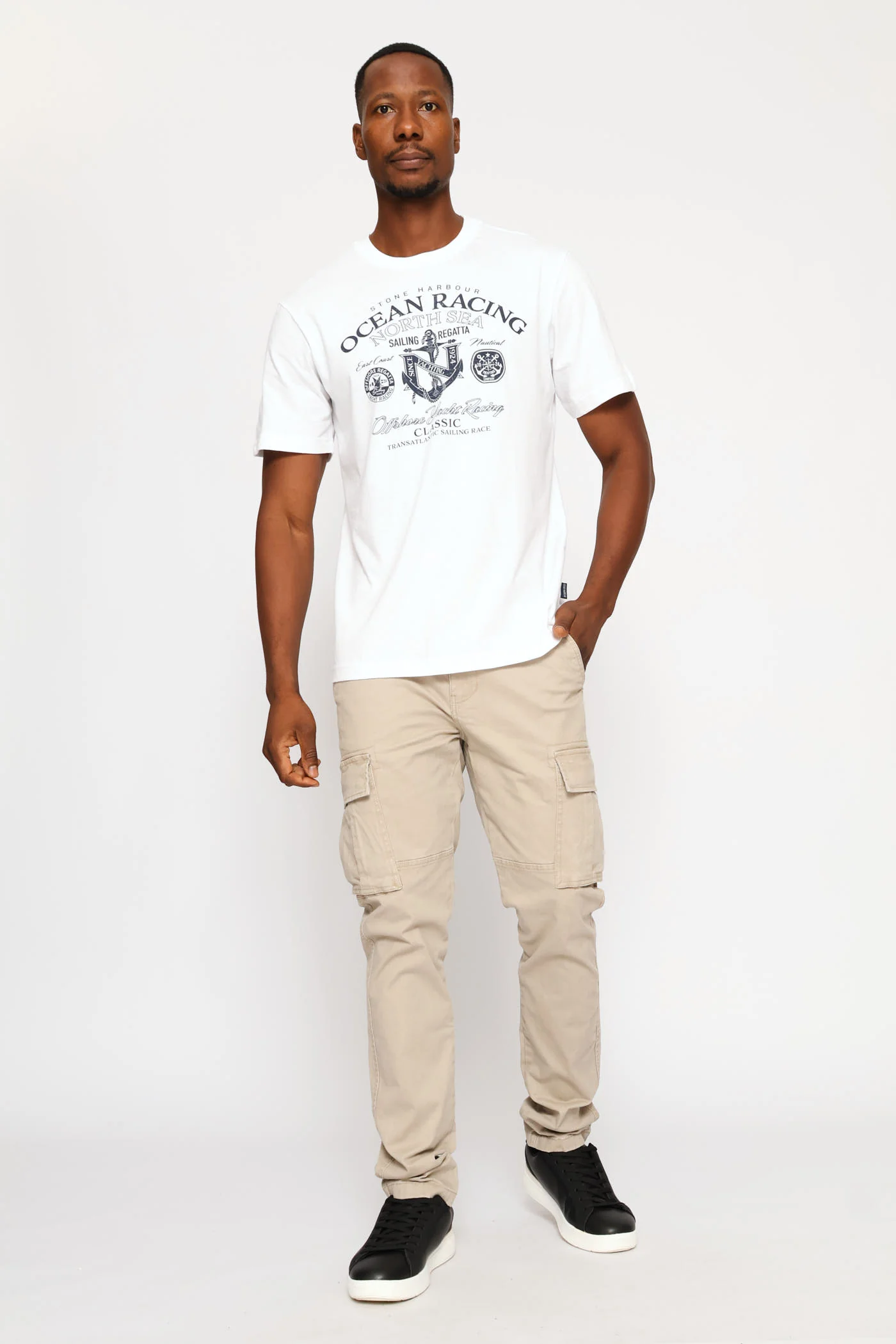 Ocean Racing Tee - White - Image 5