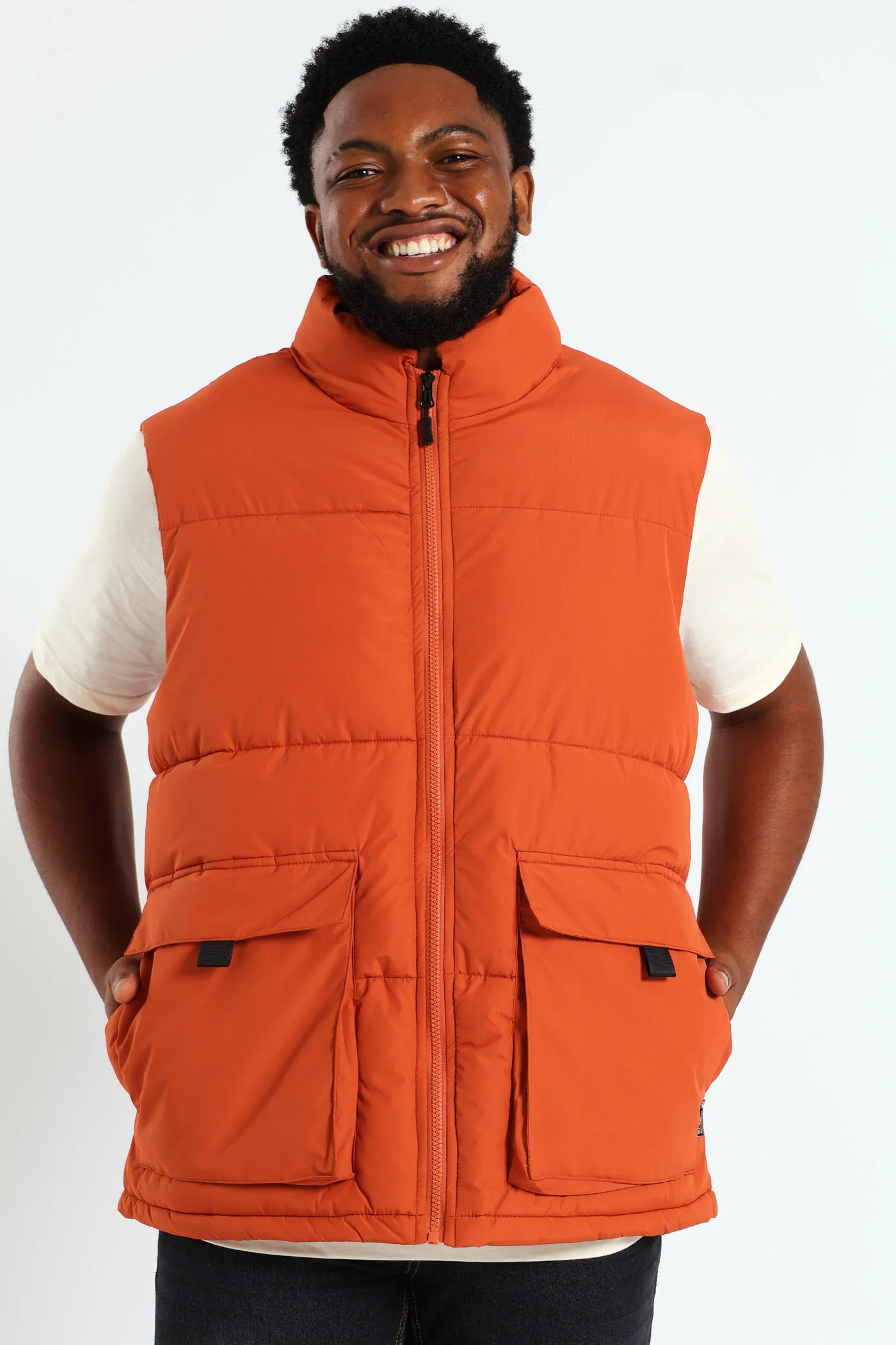 Gillet Puffer - Ochre - Image 2