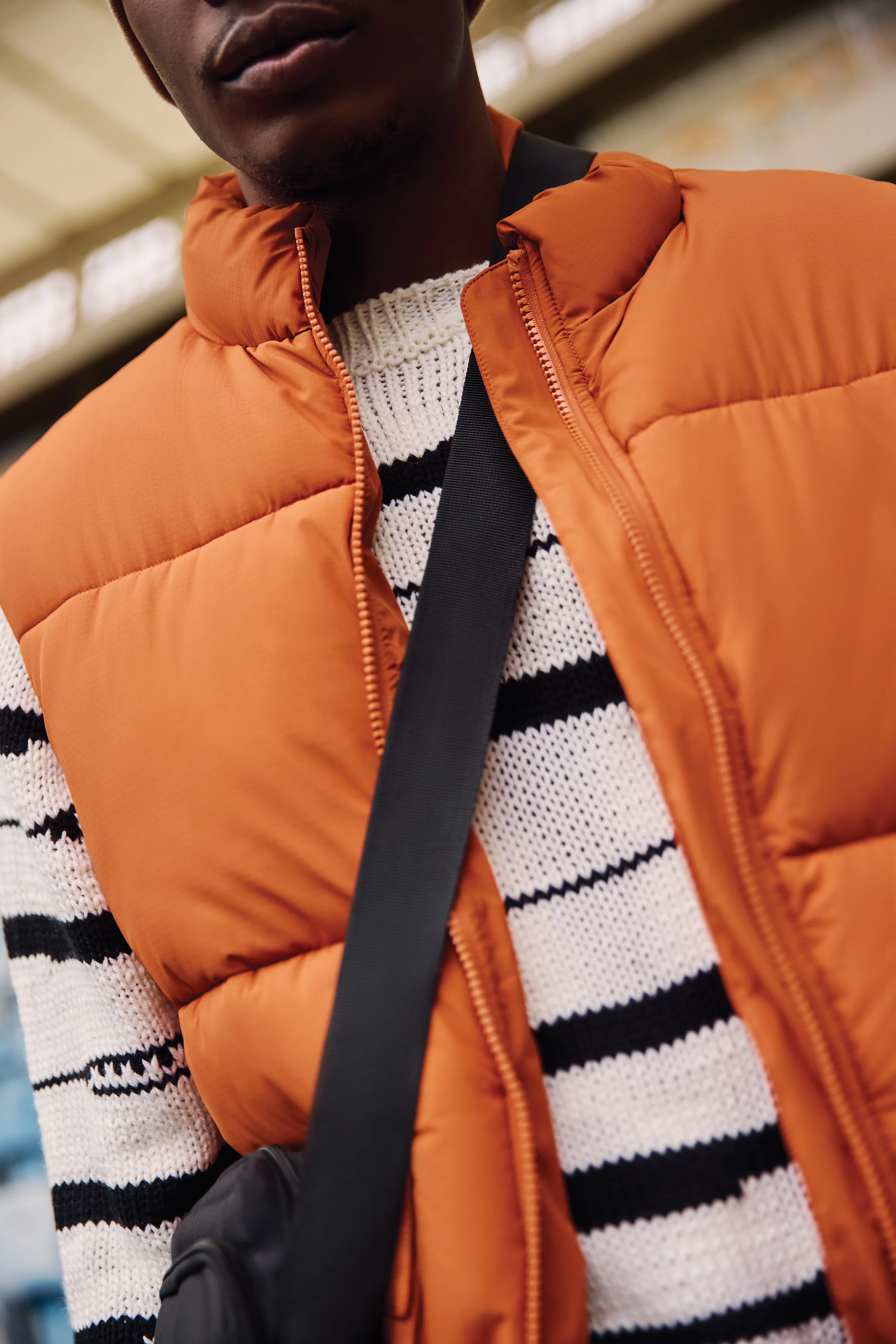 Gillet Puffer - Ochre - Image 6