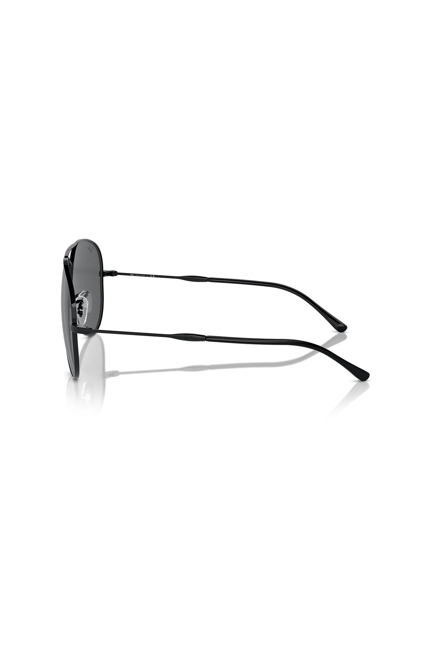 Old Classic Aviator Sunglasses - Black - Image 2