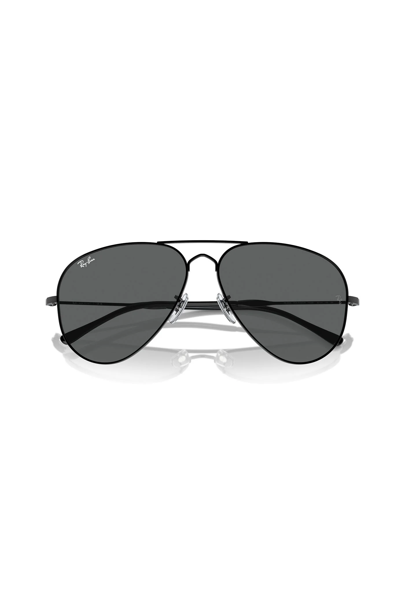 Old Classic Aviator Sunglasses - Black - Image 5