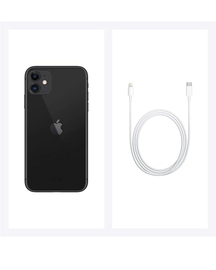 iPhone 11 64GB Cellphone - Black - Image 3