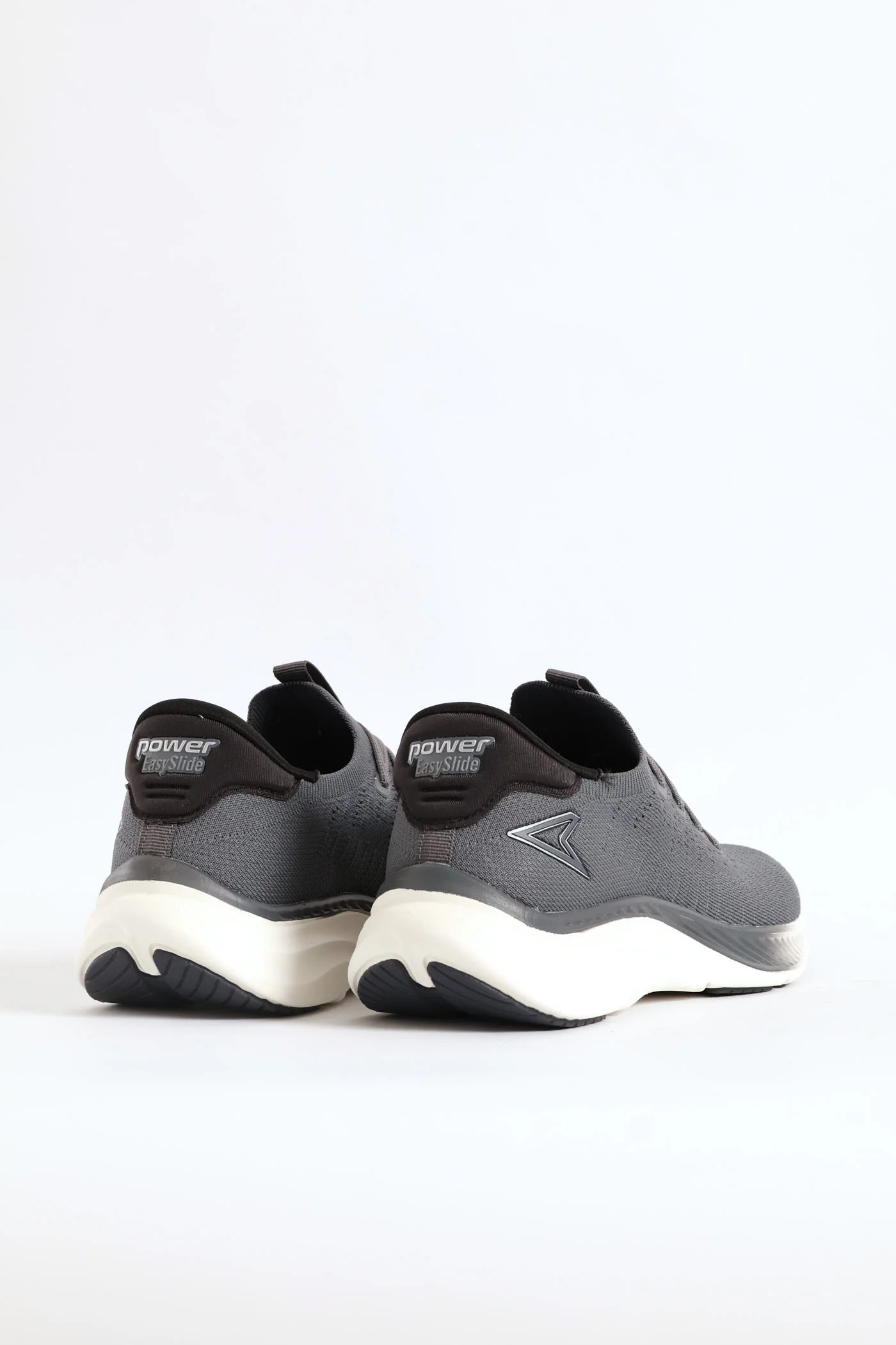 Onda Lace Up Knit Trainer - Grey - Image 5