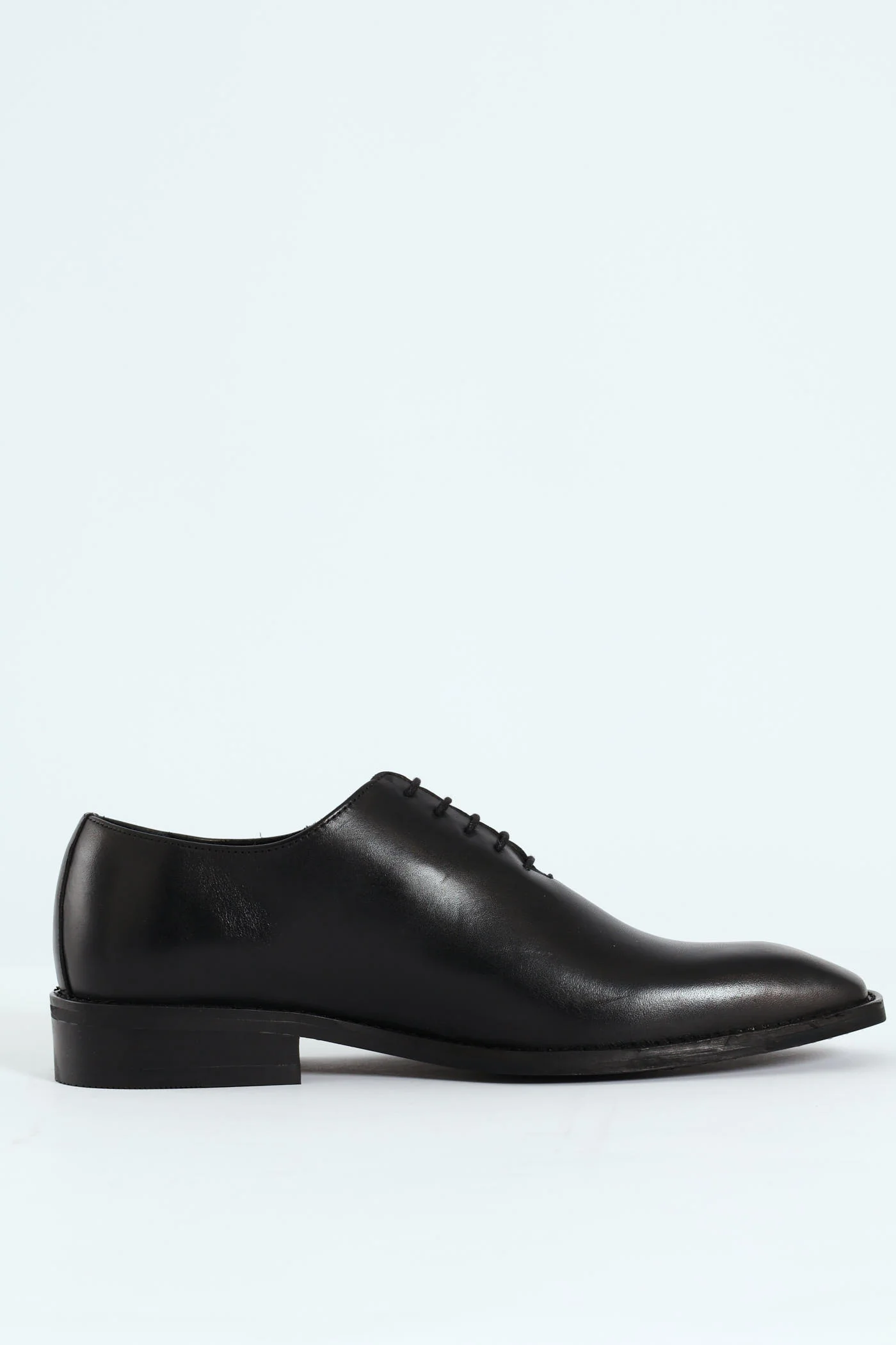 One Cut Oxford Lace Up Shoe - Black - Image 3